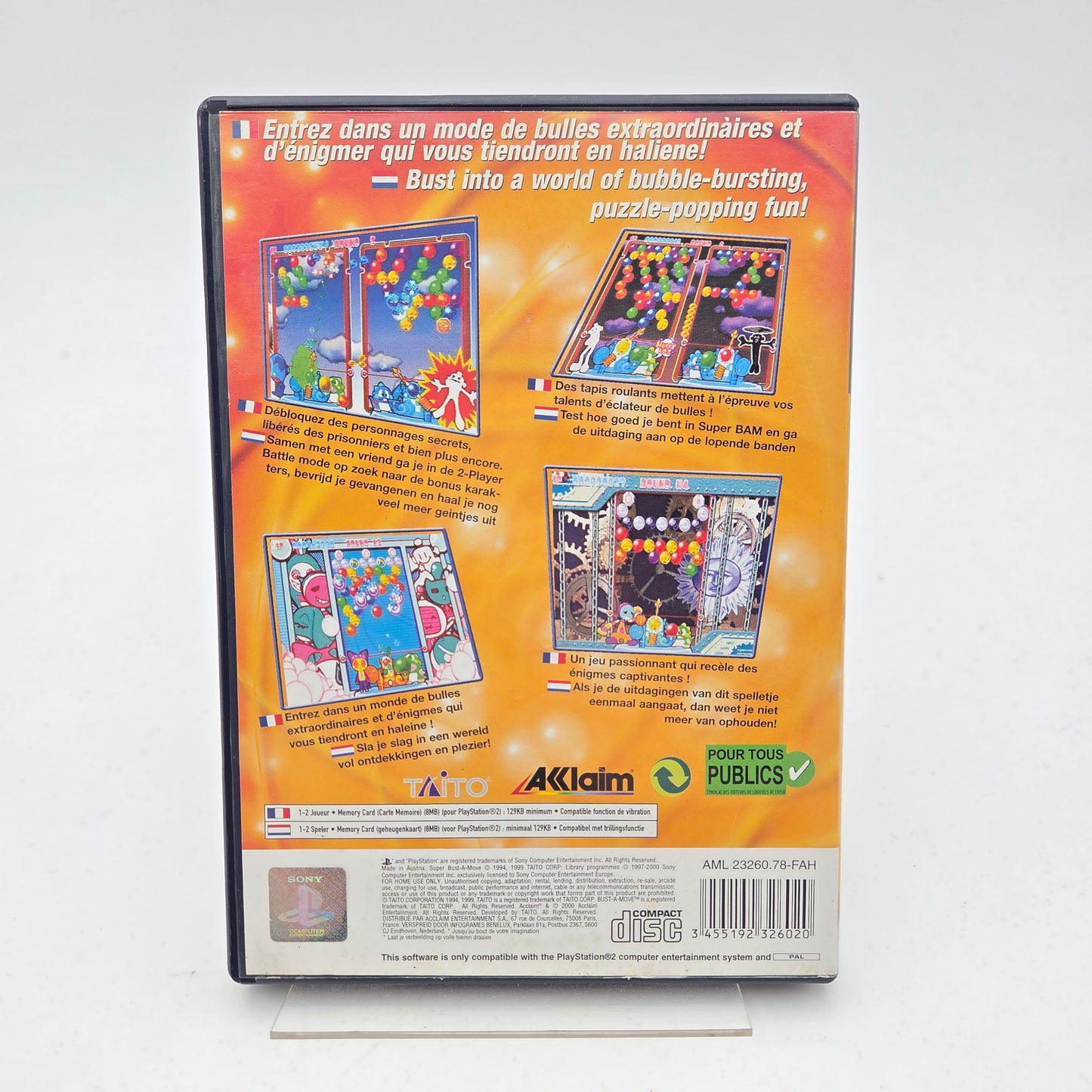 SUPER BUST A MOVE - PLAYSTATION 2