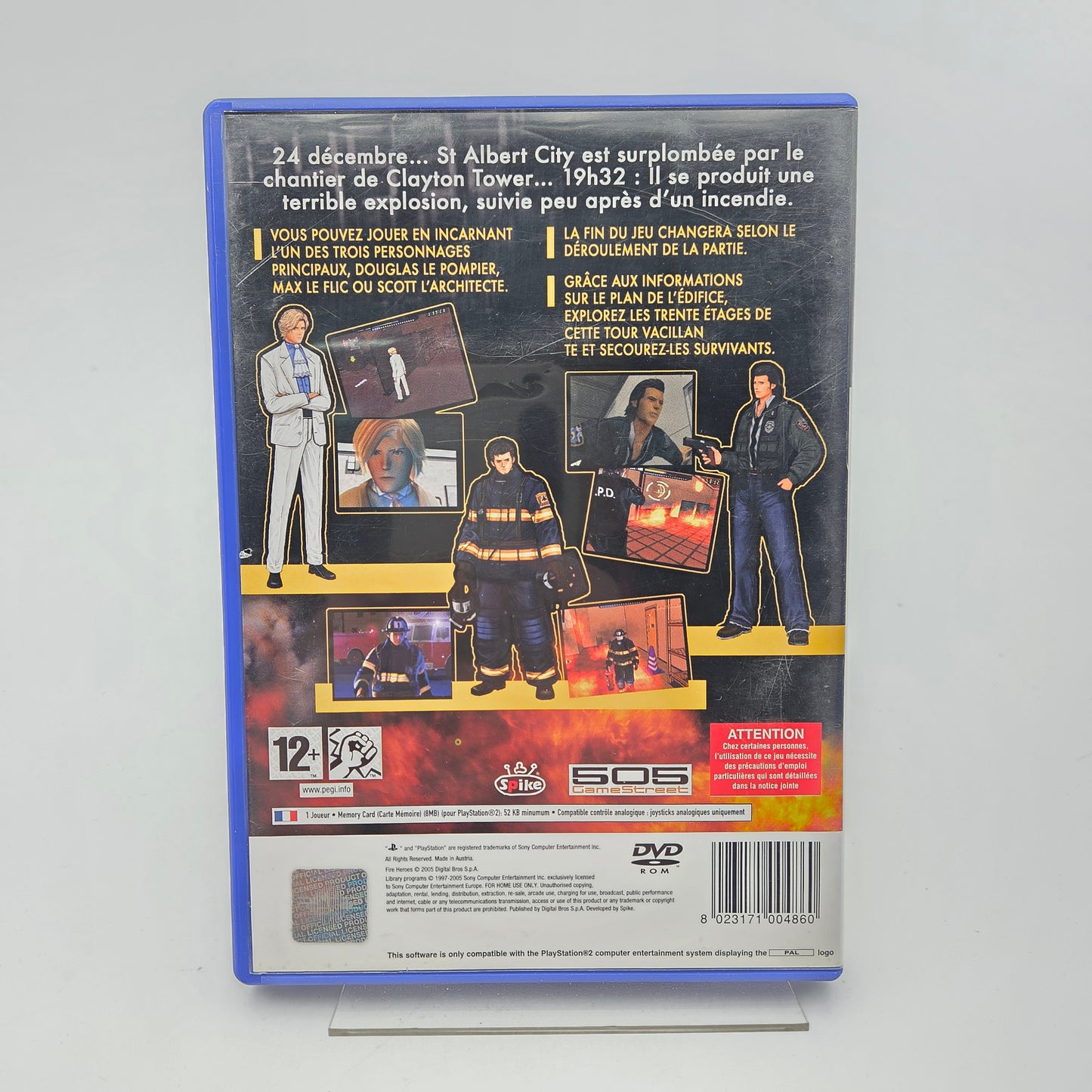 FIRE HEROES - PLAYSTATION 2