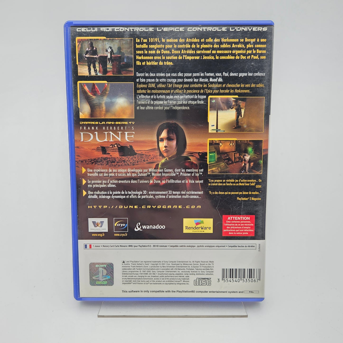 FRANK HERBERT'S DUNE - PLAYSTATION 2