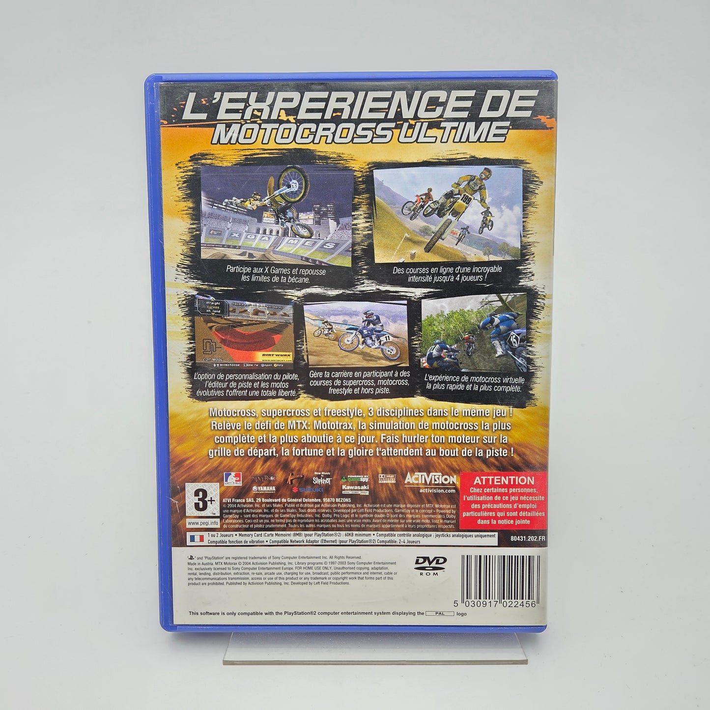 MTX MOTOTRAX - PLAYSTATION 2