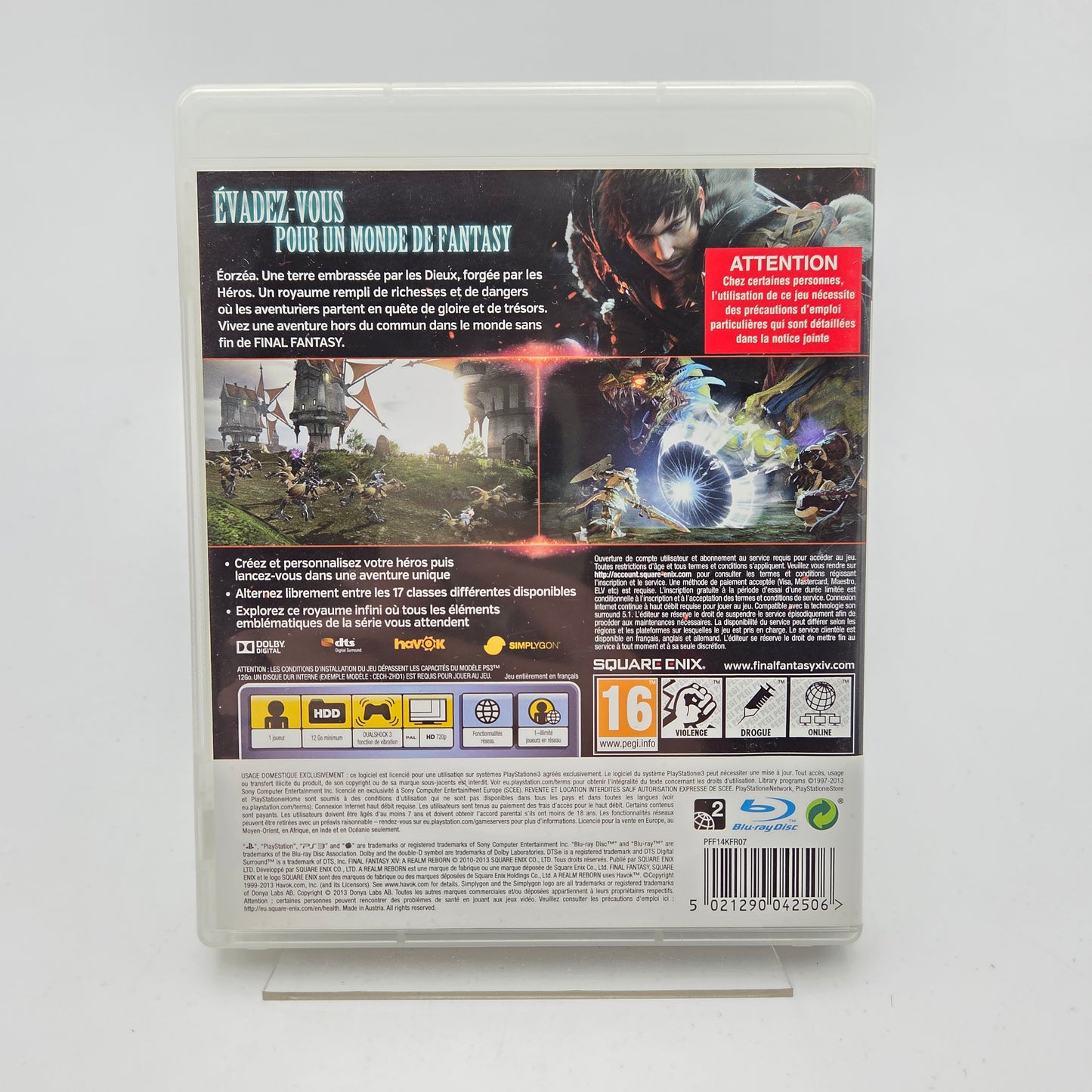 A REALM REBORN FINAL FANTASY XIV - PLAYSTATION 3