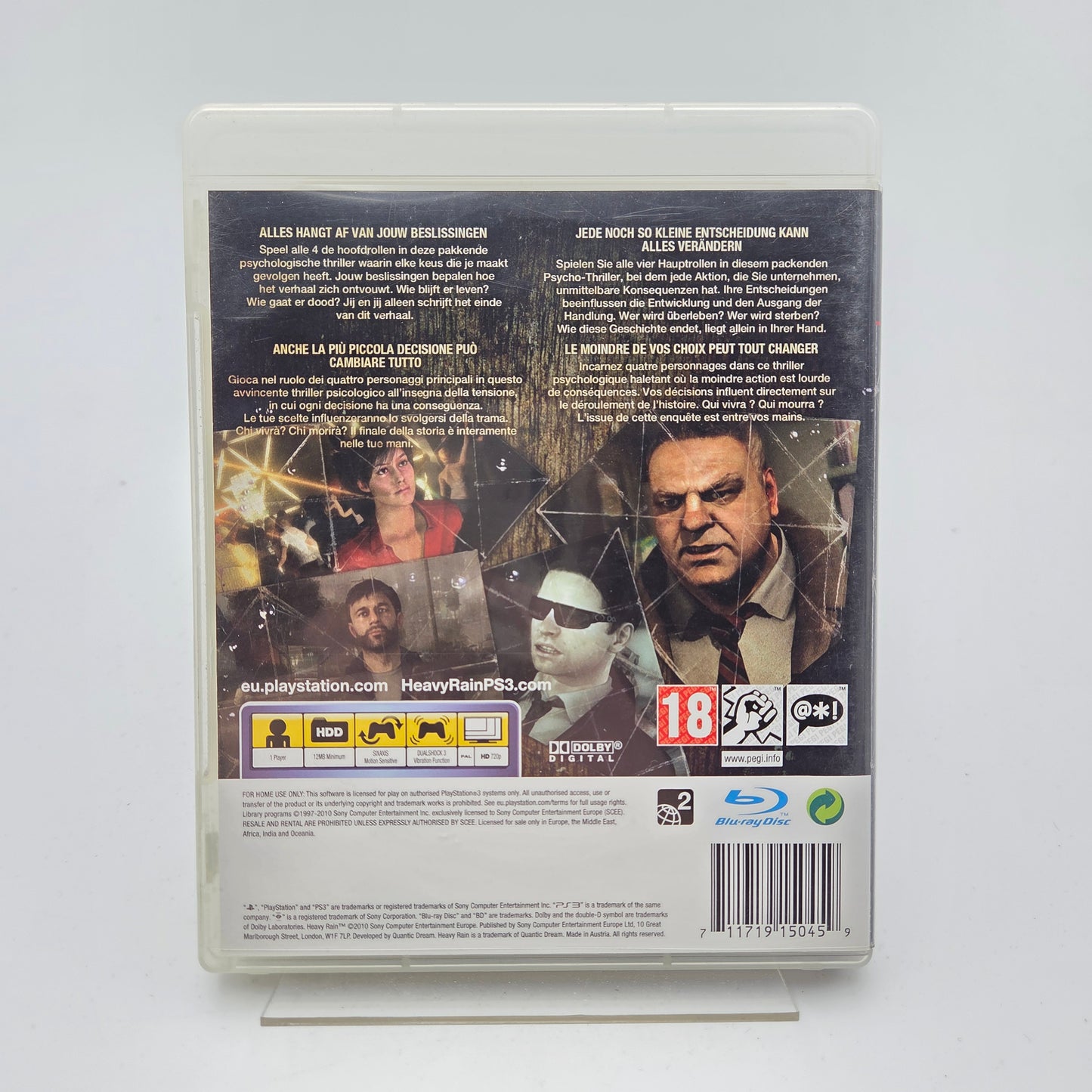 HEAVY RAIN - PLAYSTATION 3