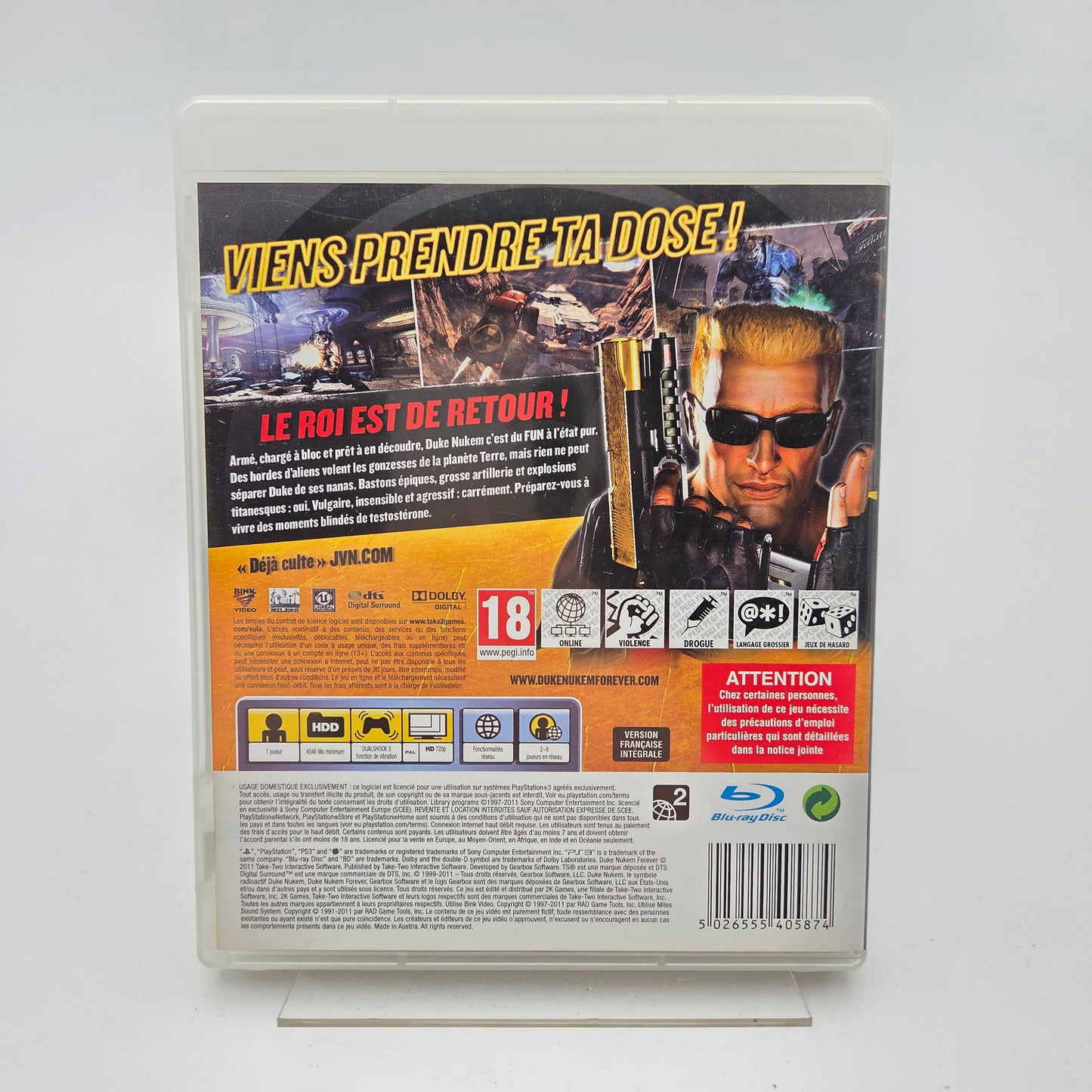 DUKE NUKEM FOREVER - PLAYSTATION 3