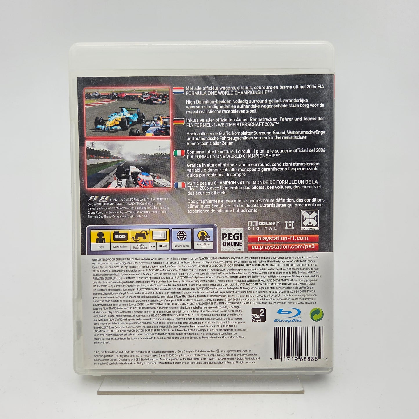 FORMULA ONE CHAMPIONSHIP EDITION - PLAYSTATION 3