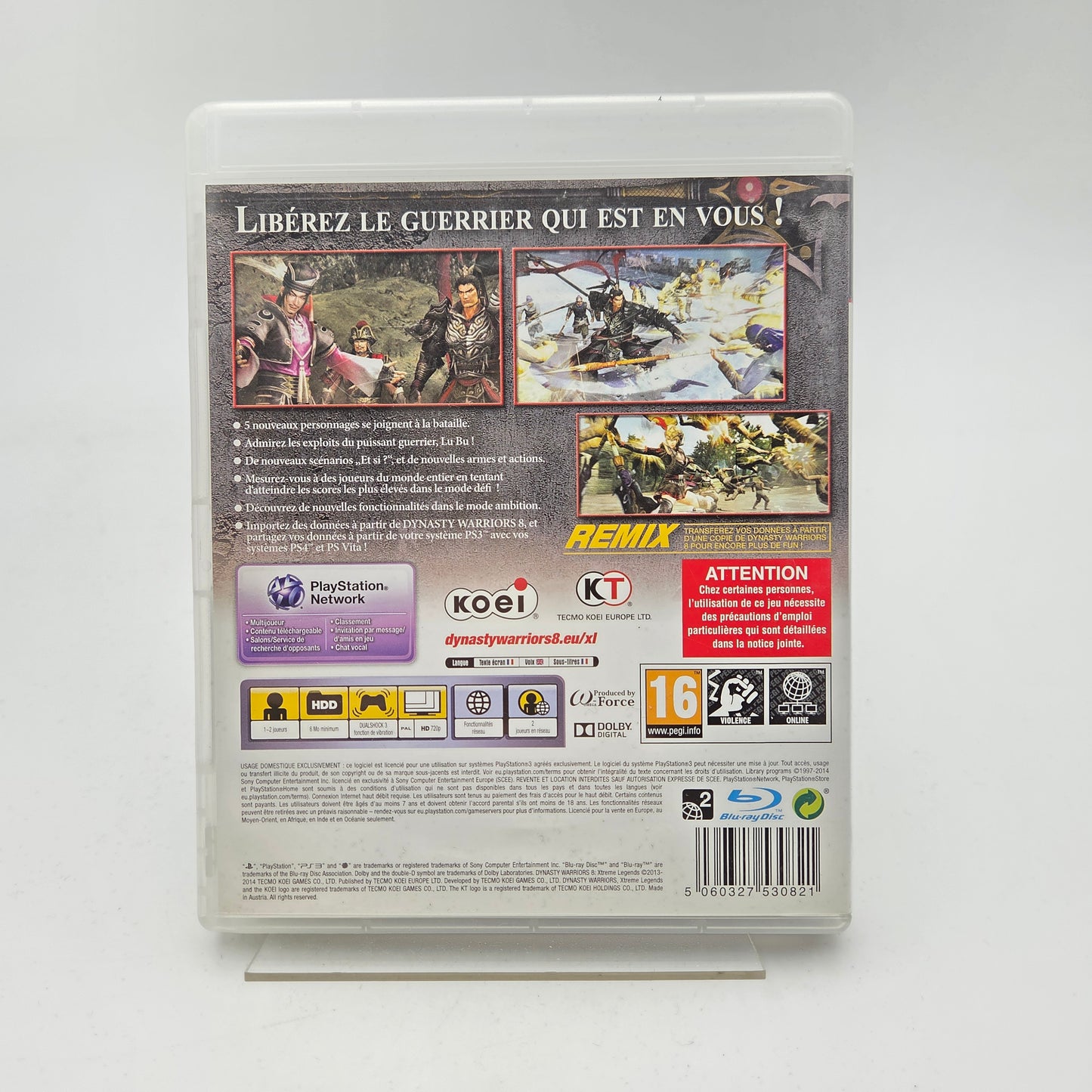 DYNASTY WARRIORS 8 XTREME LEGENDS - PLAYSTATION 3