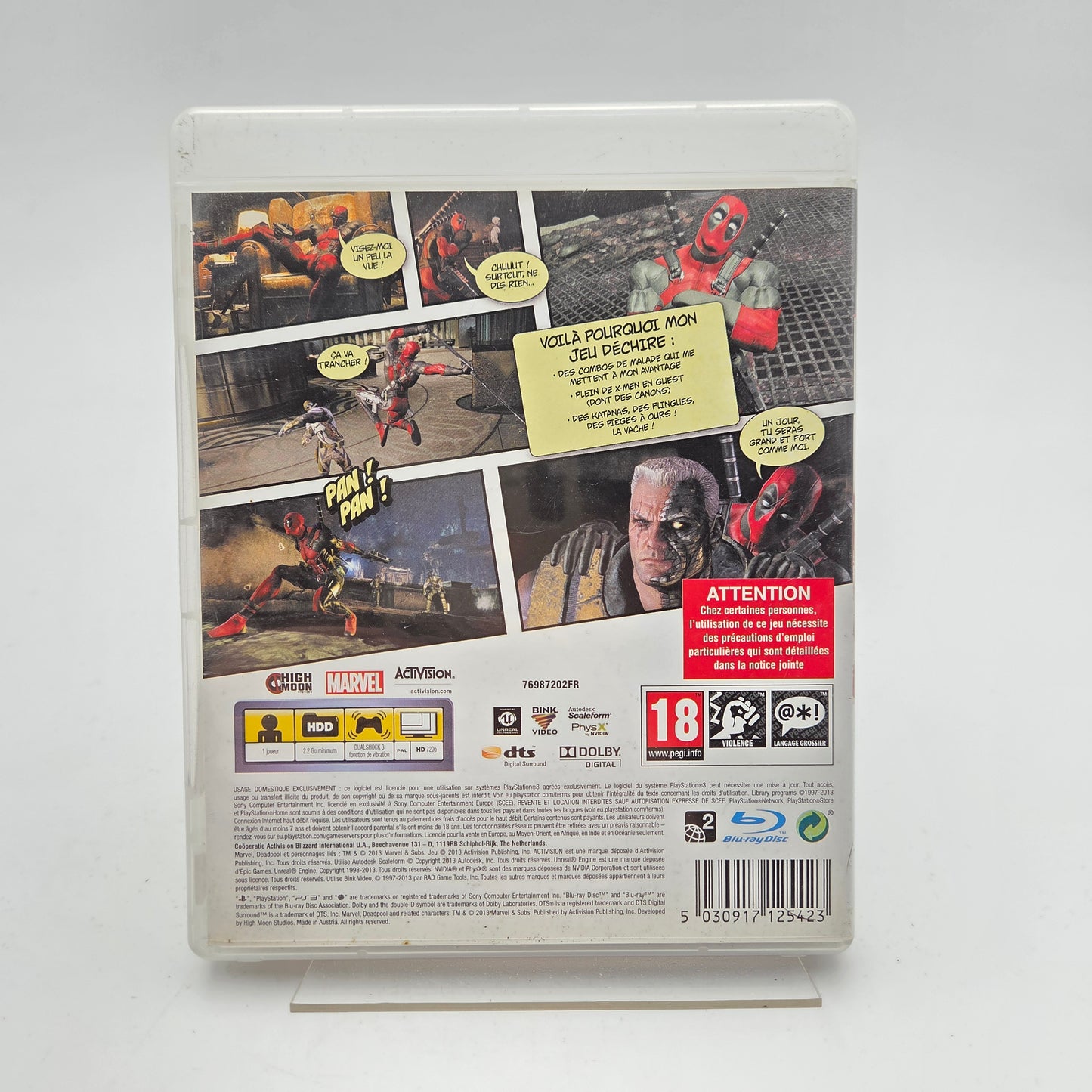 DEADPOOL - PLAYSTATION 3