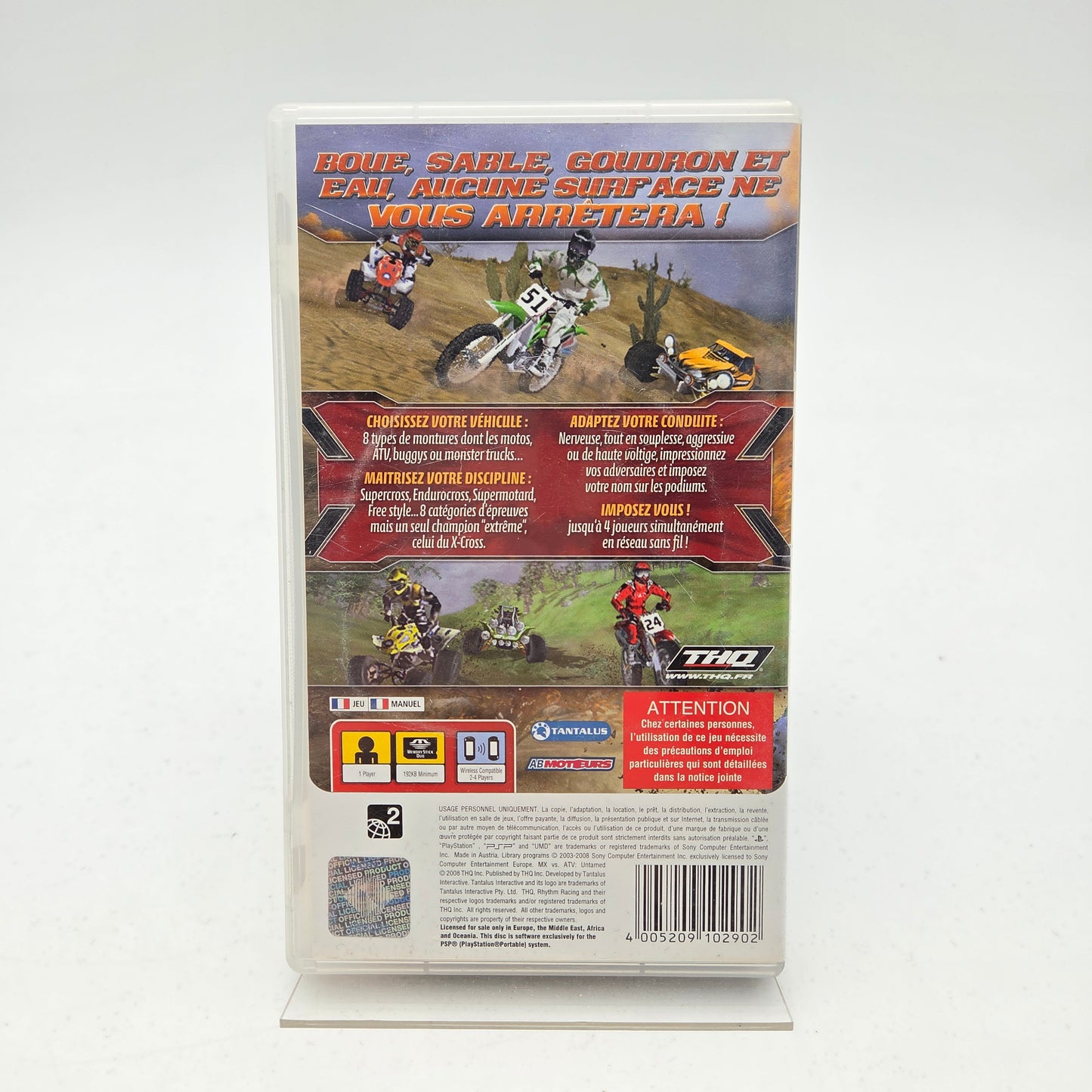 MX VS ATV EXTREME LIMITE - PLAYSTATION PORTABLE