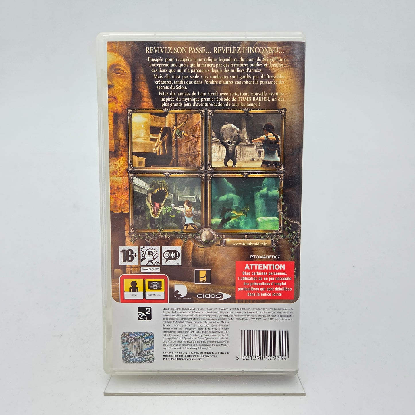 TOMB RAIDER ANNIVERSARY - PLAYSTATION PORTABLE
