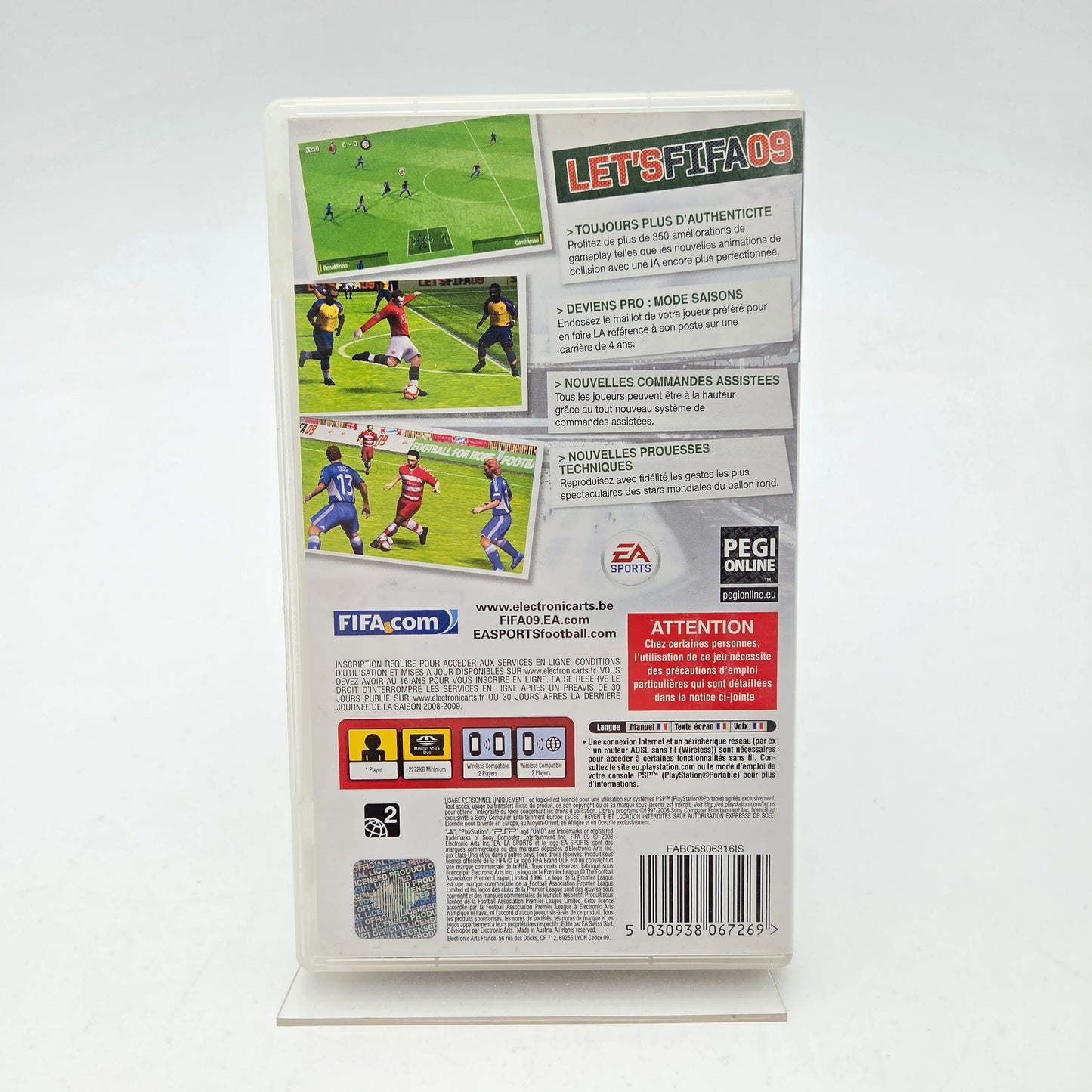 FIFA 09 - PLAYSTATION PORTABLE