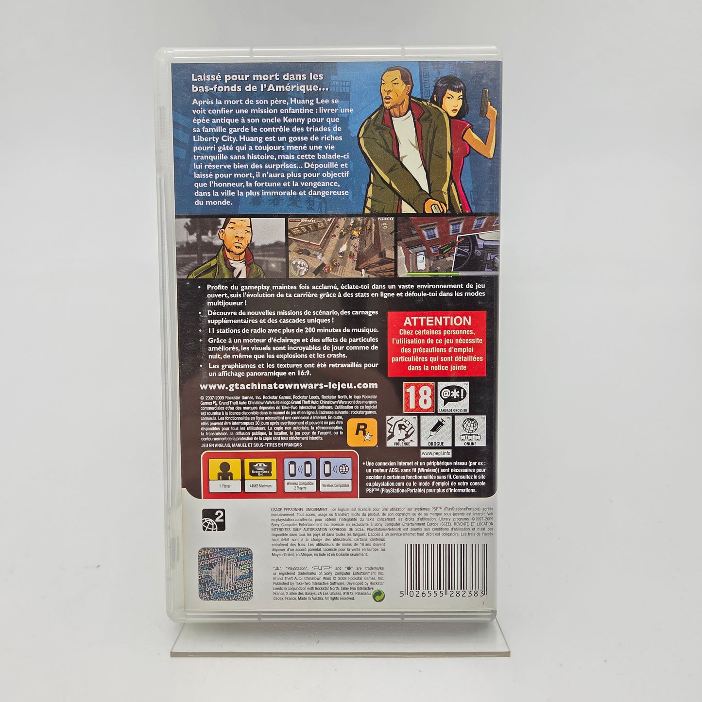 GRAND THEFT AUTO CHINATOWN WARS - PLAYSTATION PORTABLE