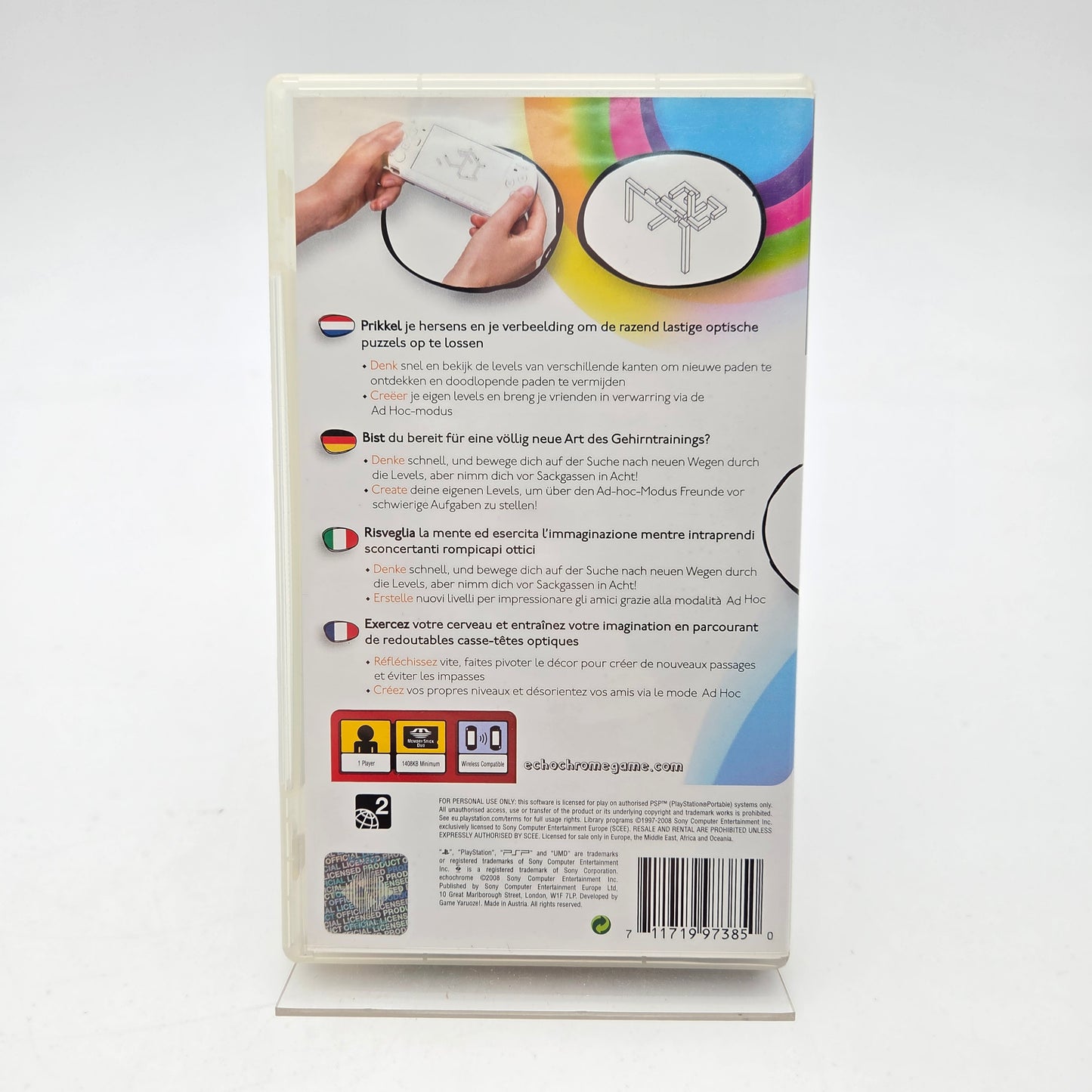ECHOCHROME - PLAYSTATION PORTABLE