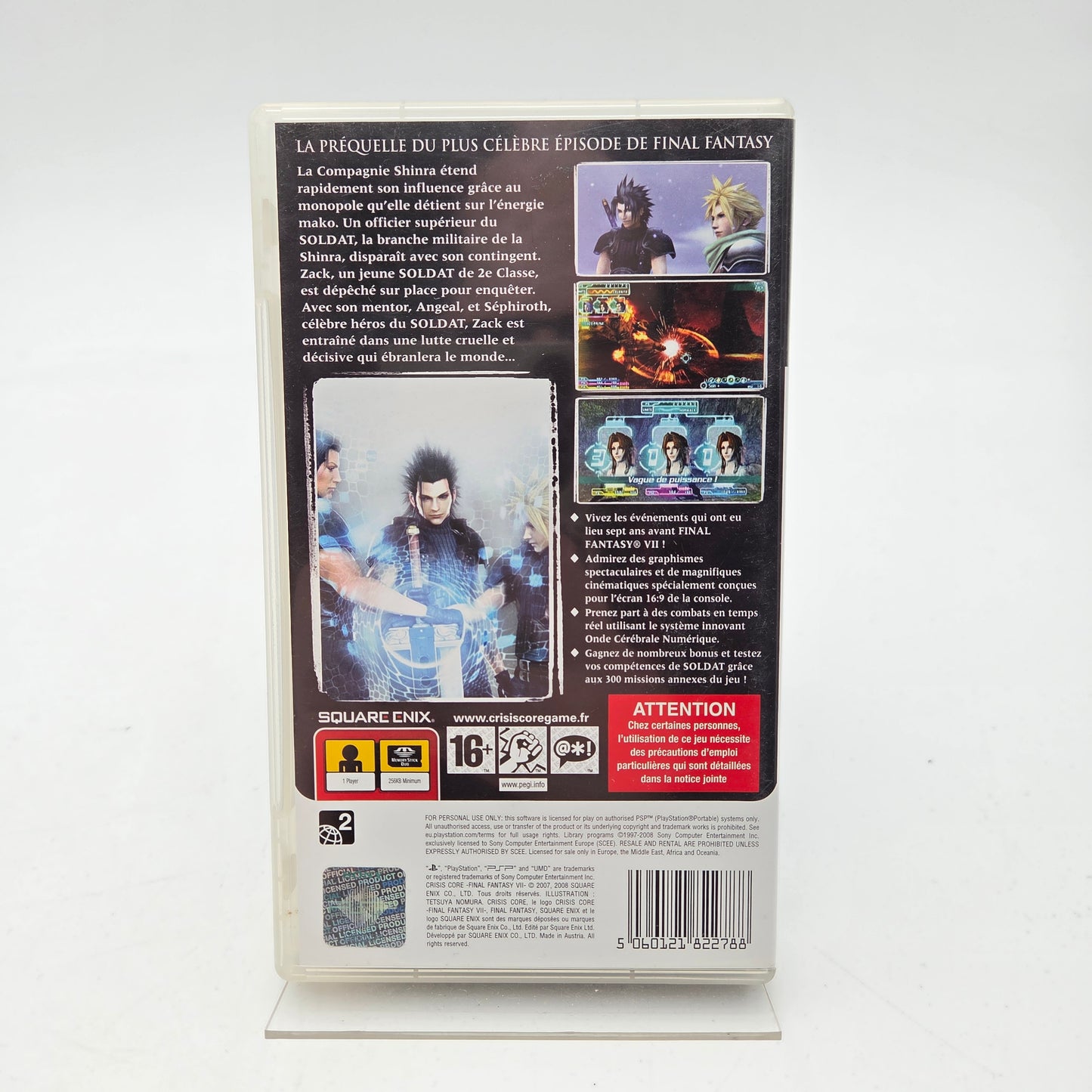 CRISIS CORE FINAL FANTASY VII - PLAYSTATION PORTABLE