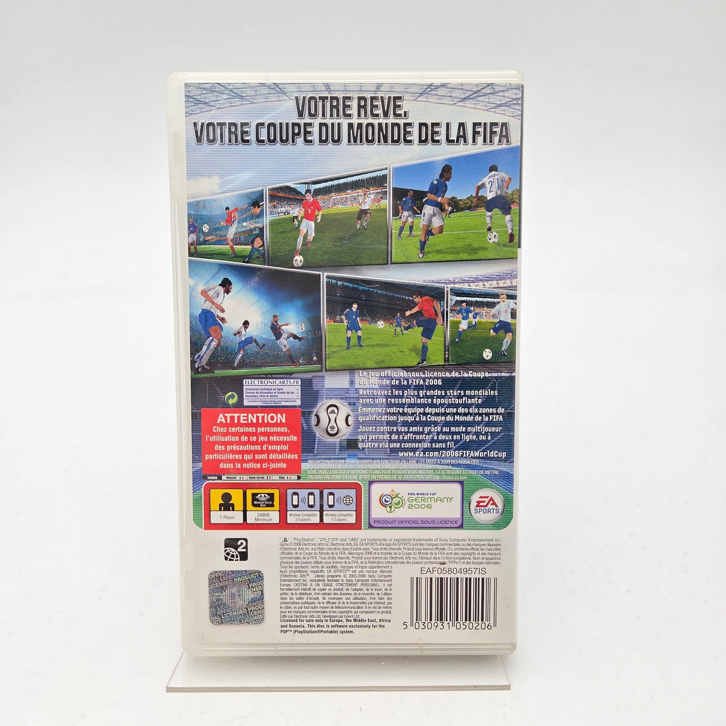 COUPE DU MONDE DE LA FIFA 2006 - PLAYSTATION PORTABLE