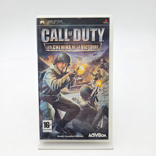 CALL OF DUTY LES CHEMINS DE LA VICTOIRE - PLAYSTATION PORTABLE