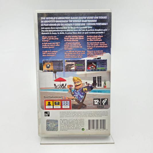 BUZZ! MASTER QUIZZ - PLAYSTATION PORTABLE