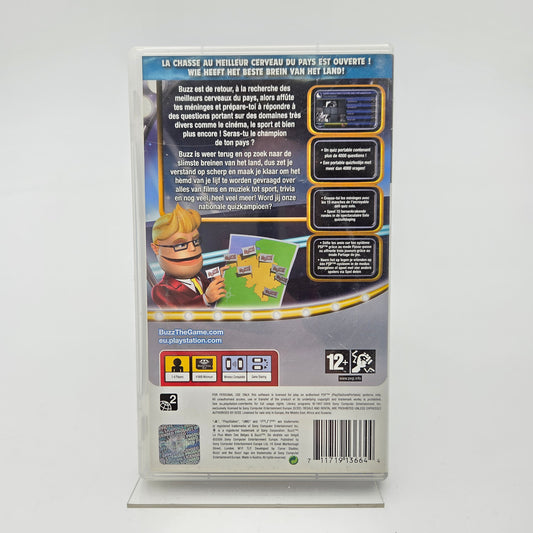 BUZZ! LE PLUS MALIN DES BELGES - PLAYSTATION PORTABLE