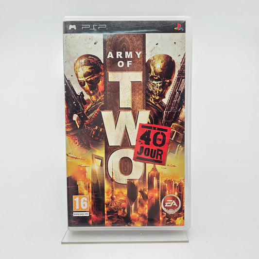 ARMY OF TWO LE 40EME JOUR - PLAYSTATION PORTABLE