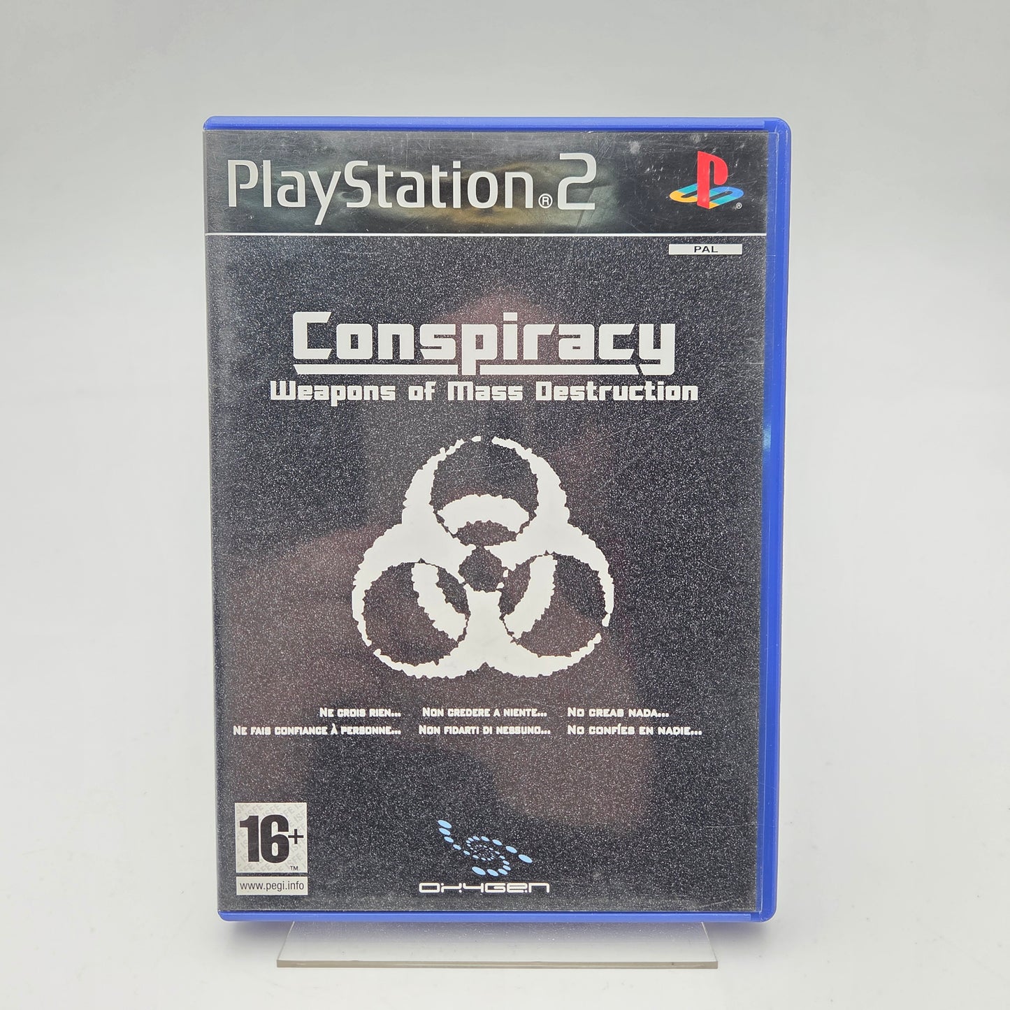 CONSPIRACY WEAPONS OF MASS DESTRUCTION - PLAYSTATION 2