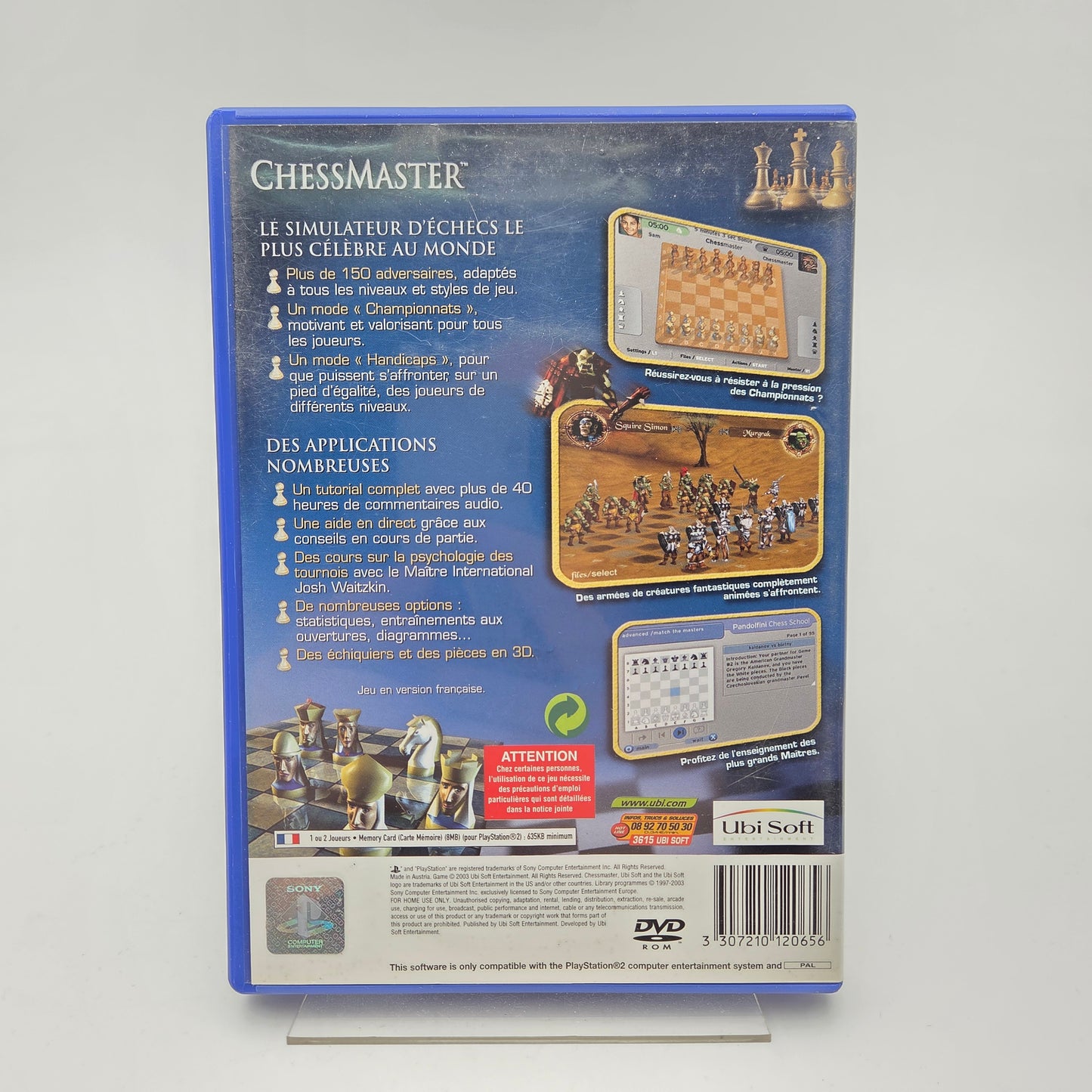 CHESSMASTER - PLAYSTATION 2