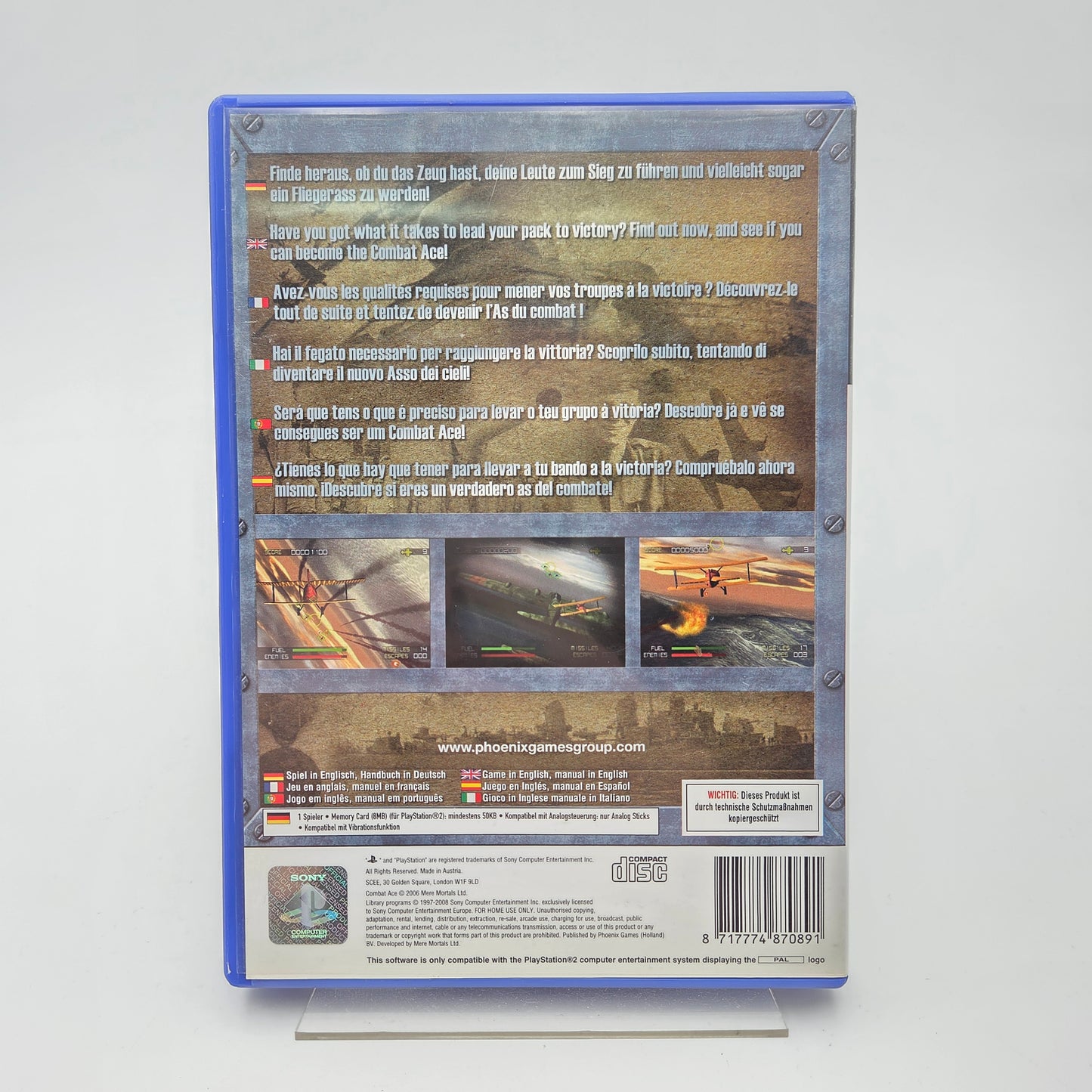 COMBAT ACE - PLAYSTATION 2