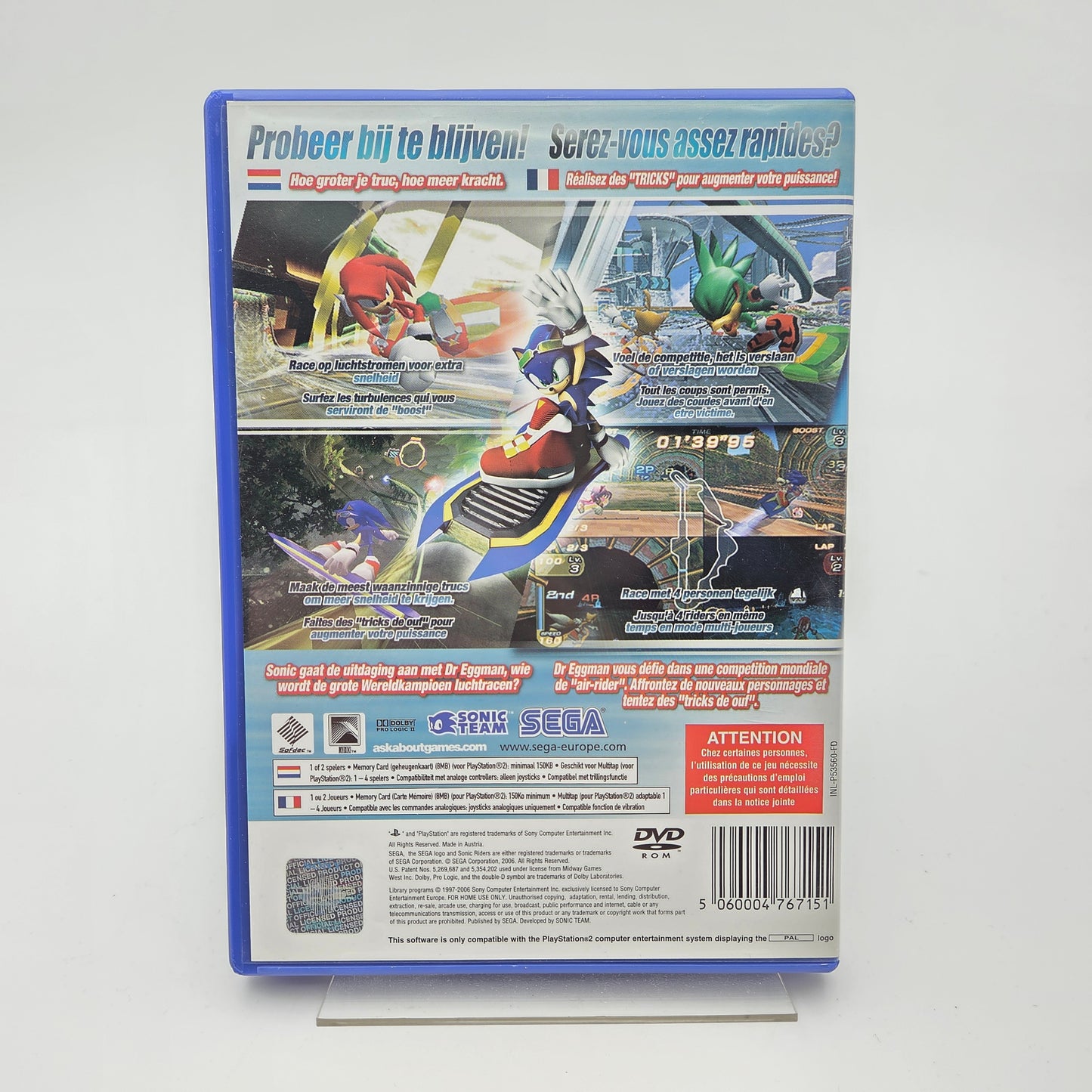 SONIC RIDERS - PLAYSTATION 2
