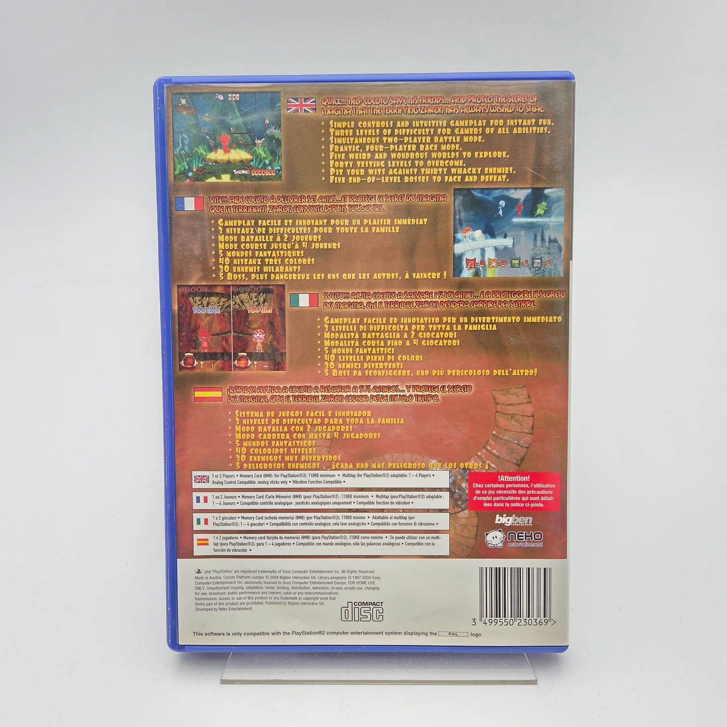 COCOTO PLATFORM JUMPER - PLAYSTATION 2