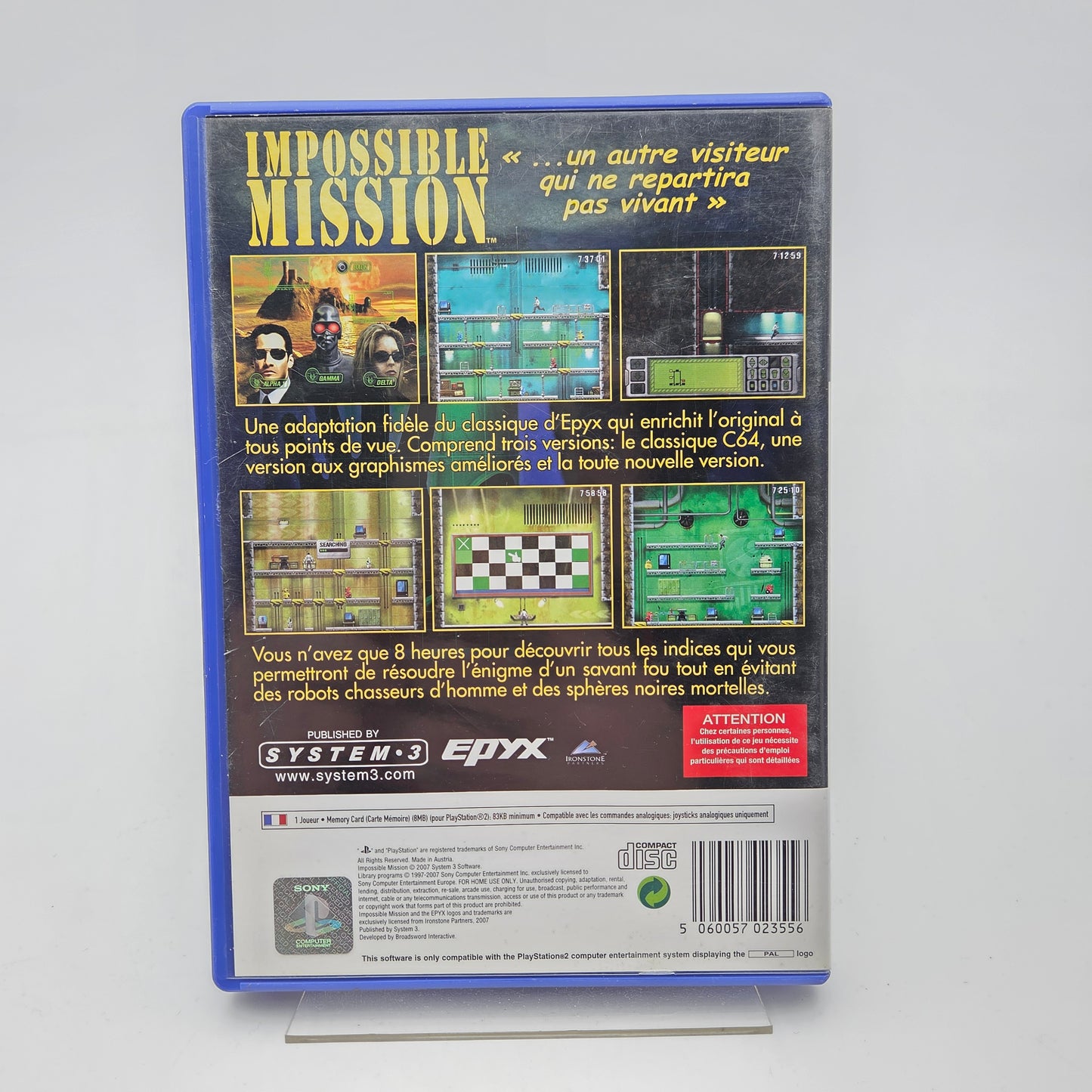 IMPOSSIBLE MISSION - PLAYSTATION 2