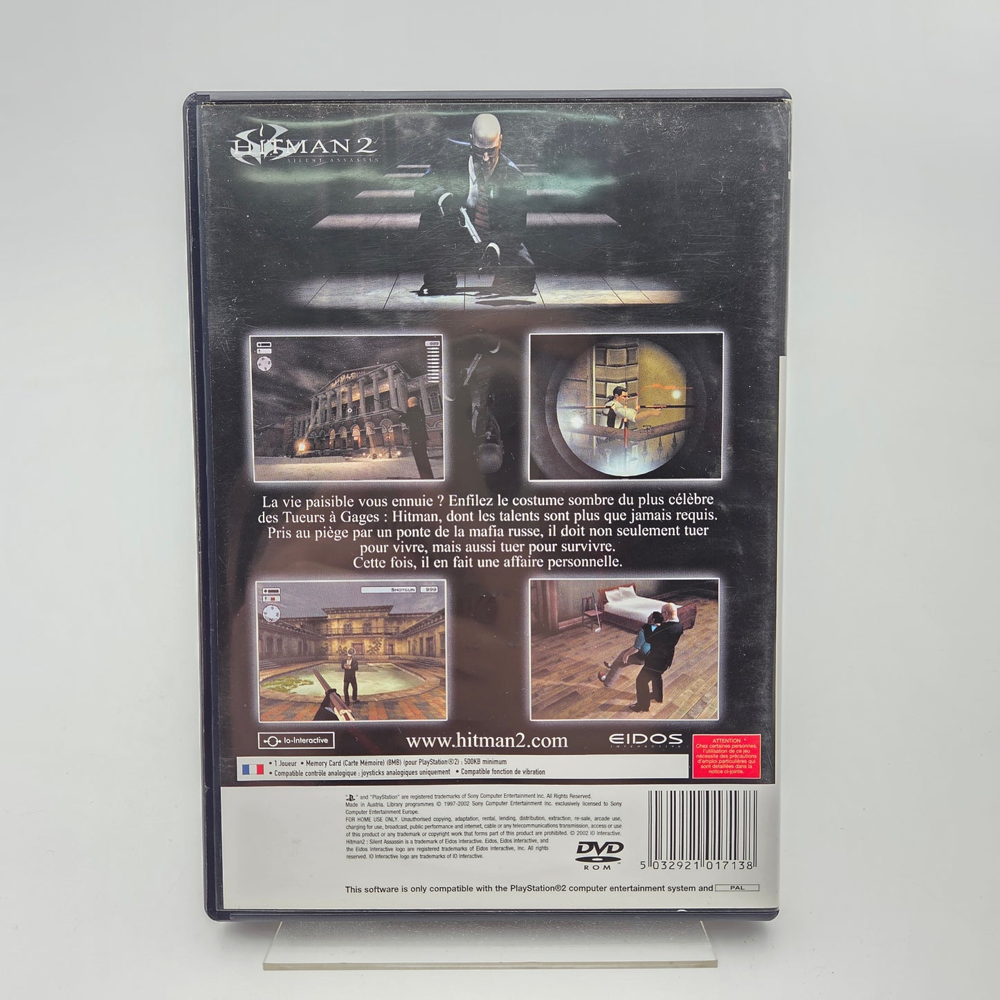 HITMAN 2 SILENT ASSASSIN - PLAYSTATION 2