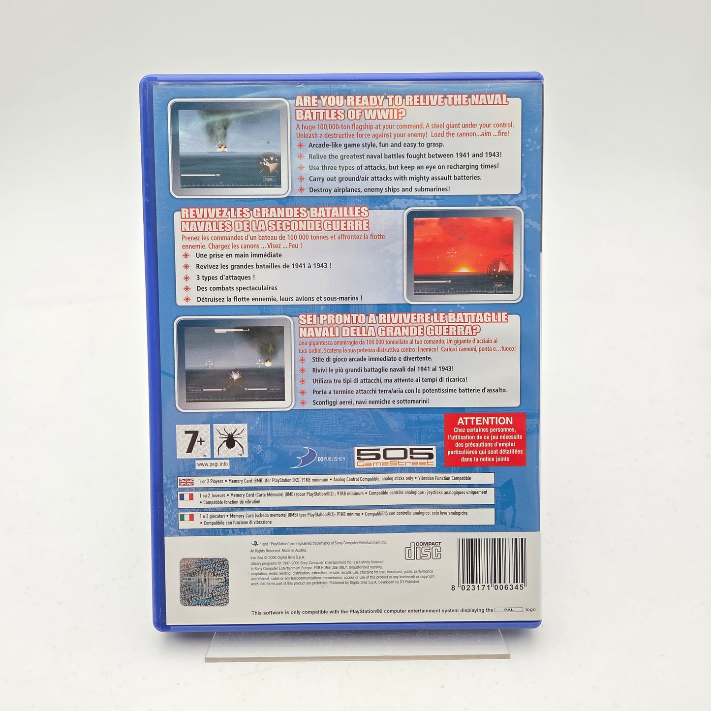 IRON SEA - PLAYSTATION 2