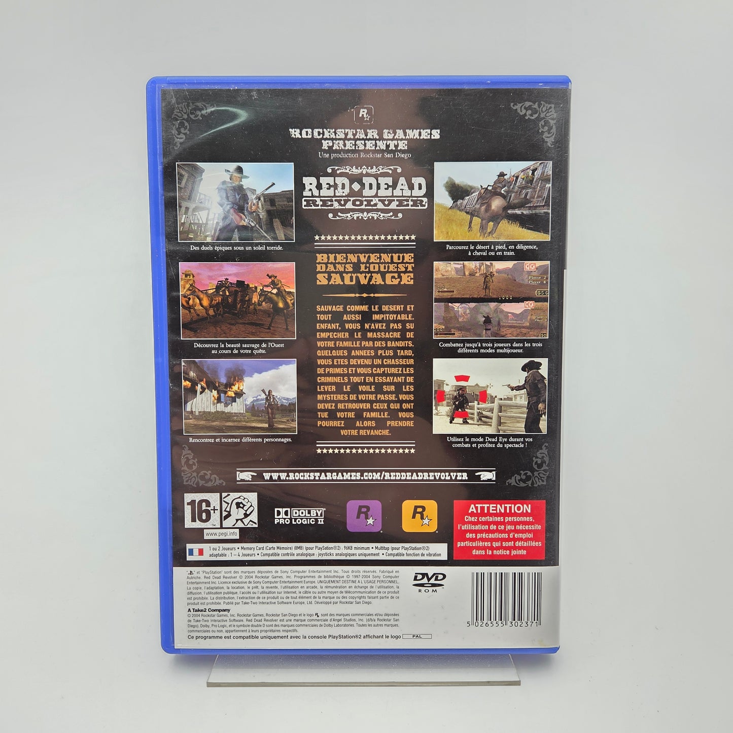RED DEAD REVOLVER - PLAYSTATION 2