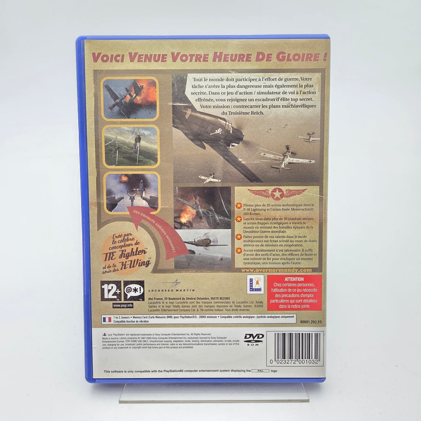 SECRET WEAPONS OVER NORMANDY - PLAYSTATION 2