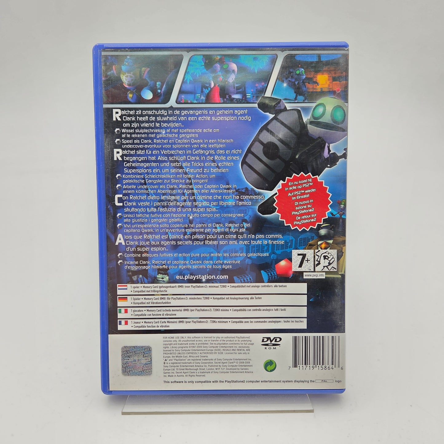 SECRET AGENT CLANK - PLAYSTATION 2