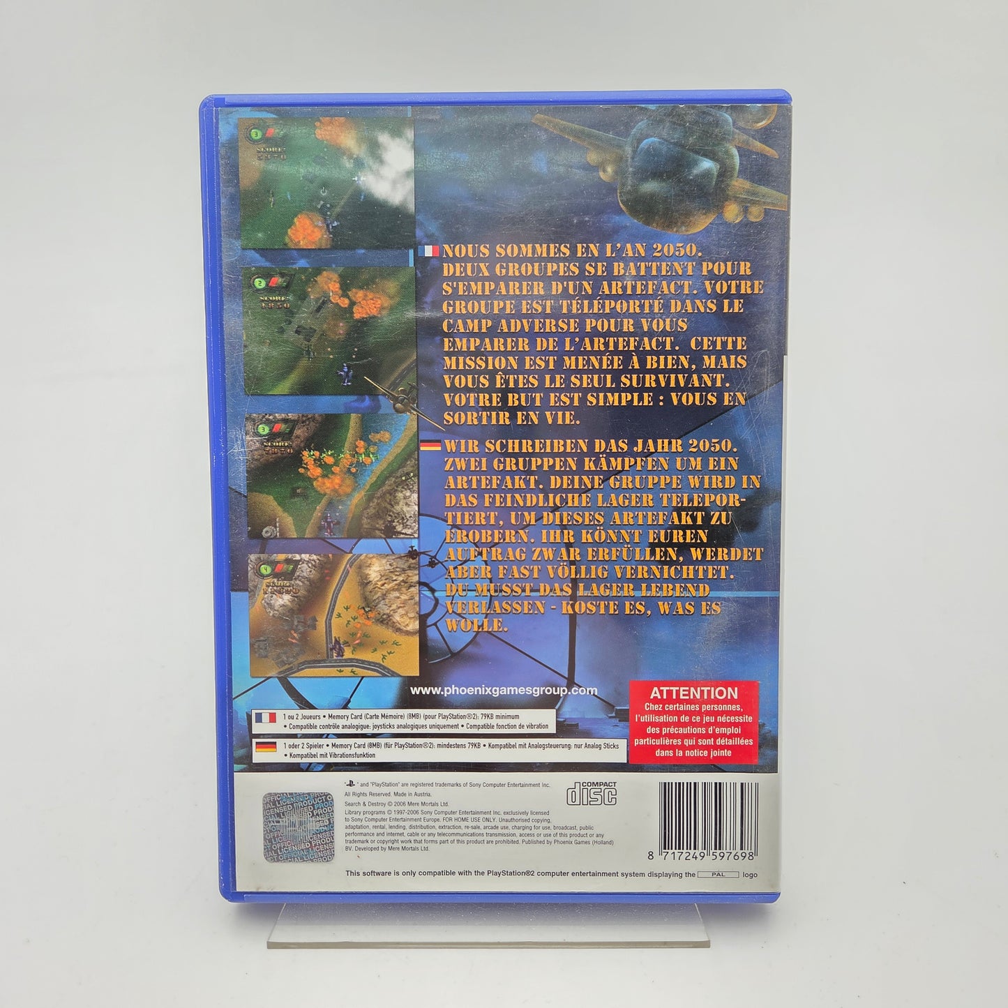 SEARSH & DESTROY - PLAYSTATION 2