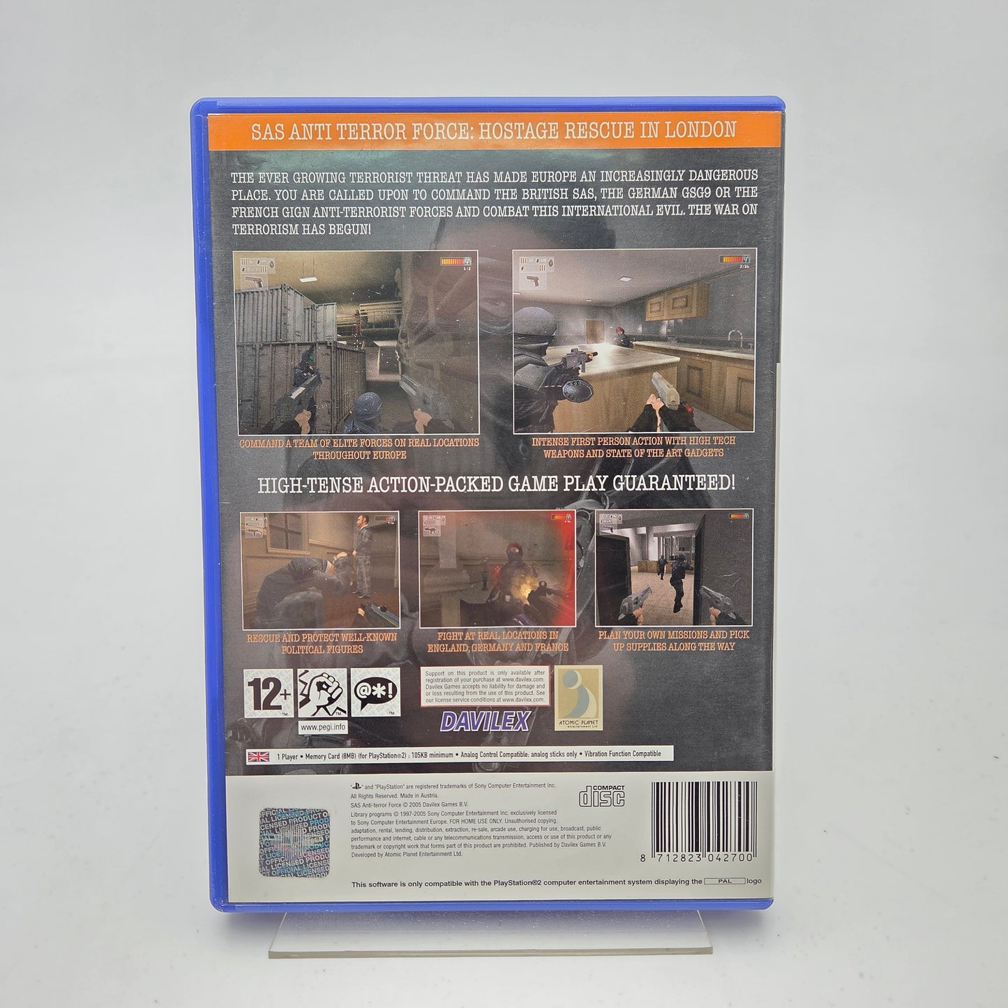 SAS ANTI-TERROR FORCE - PLAYSTATION 2