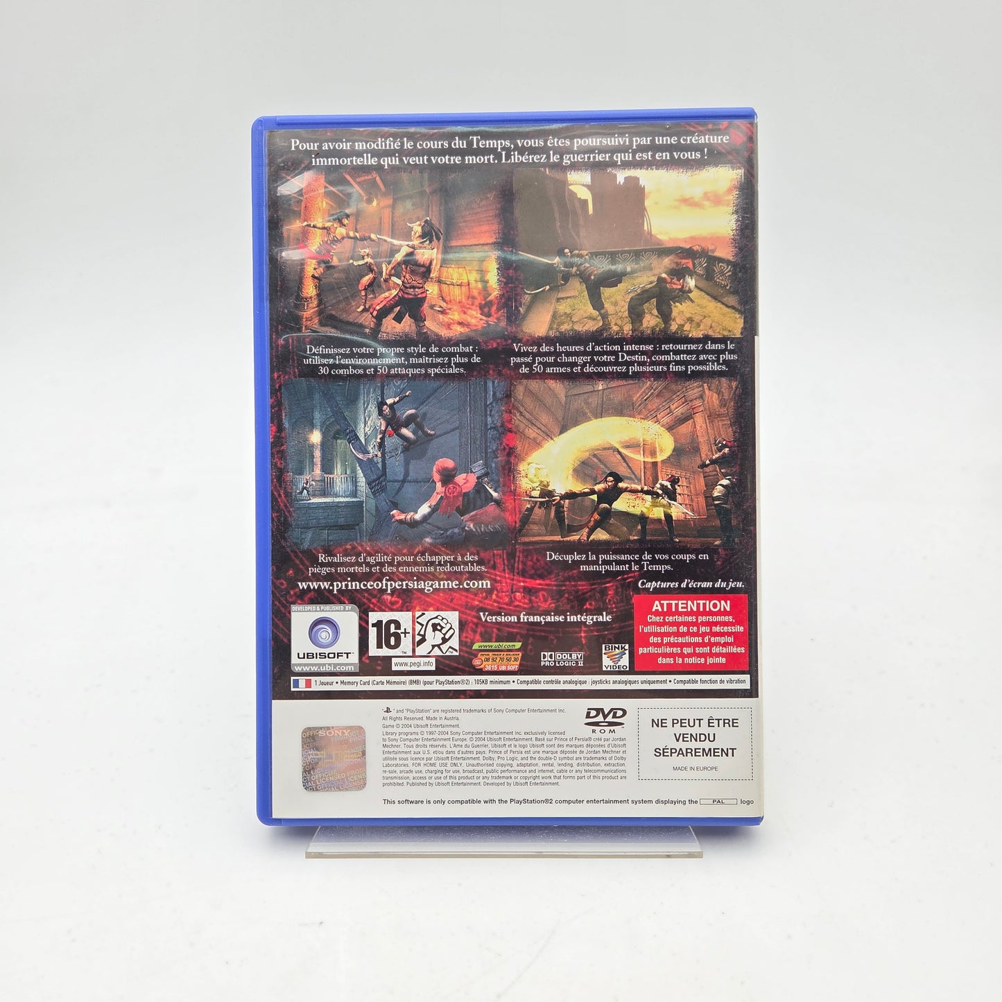 PRINCE OF PERSIA TRILOGY PACK  - PLAYSTATION 2