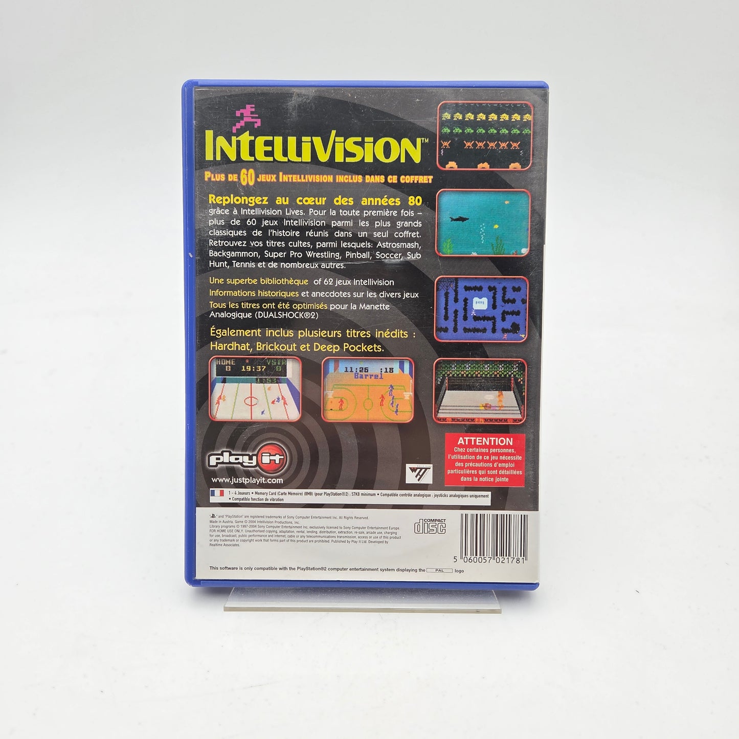 INTELLEVISION LIVES : L'HISTOIRE DES JEUX VIDEO - PLAYSTATION 2