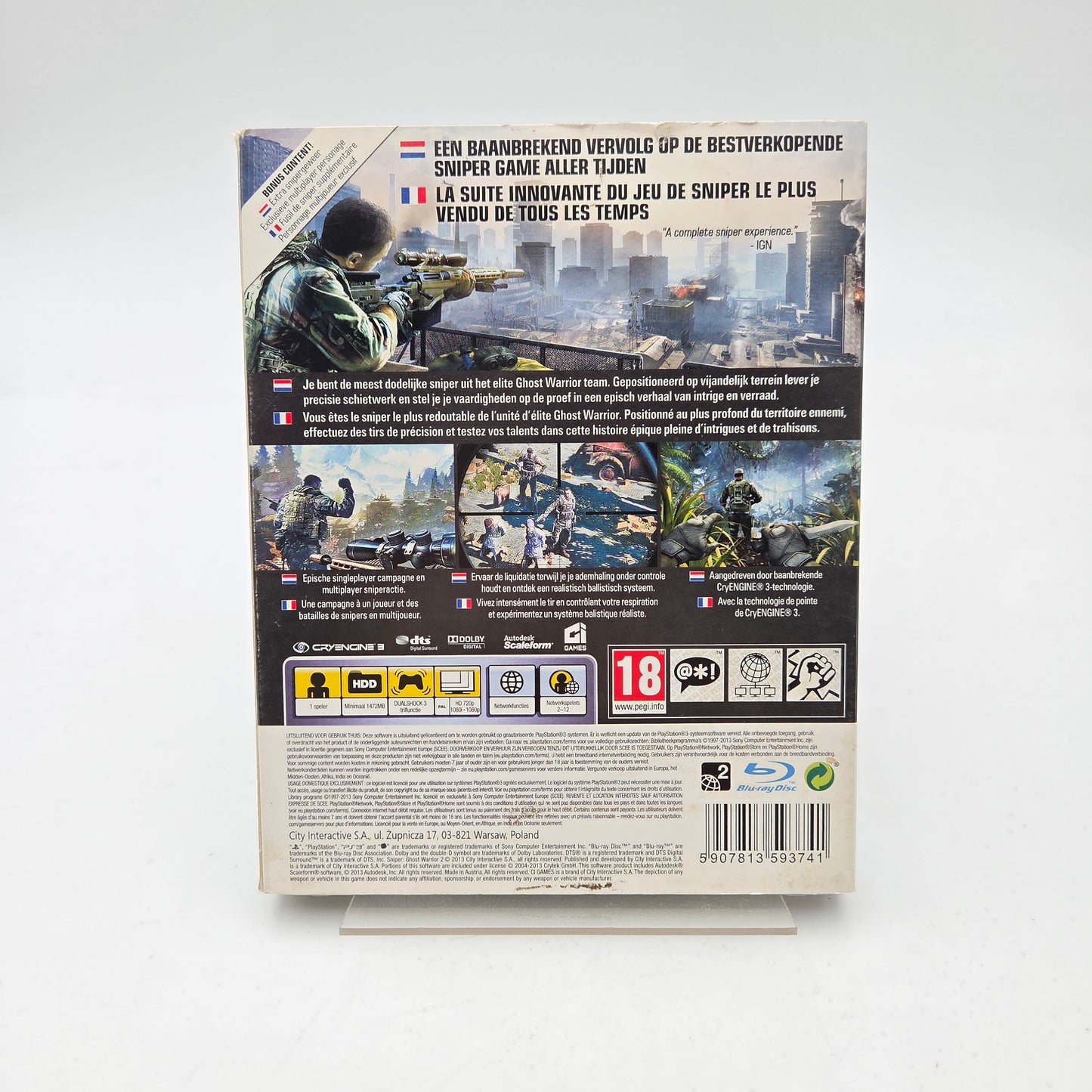 SNIPER GHOST WARRIOR 2 - PLAYSTATION 3