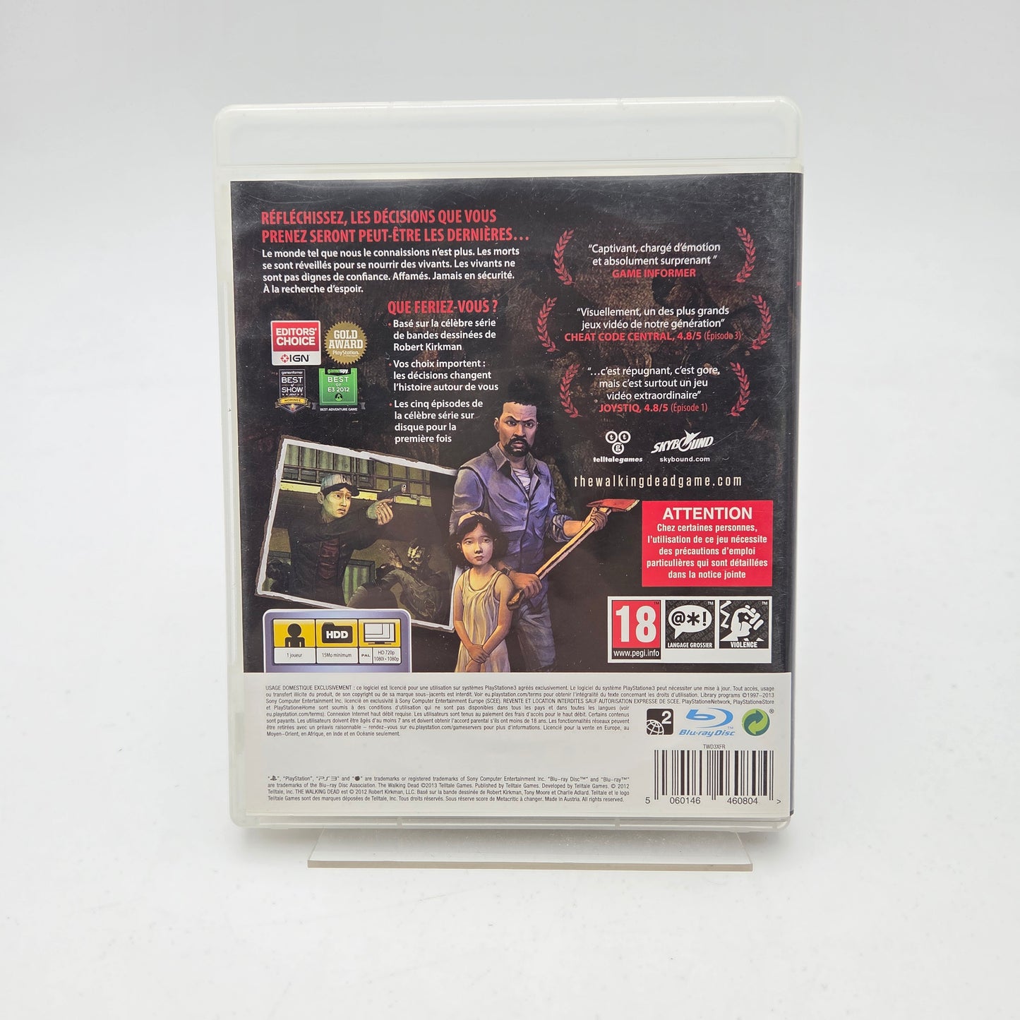 THE WALKING DEAD - PLAYSTATION 3