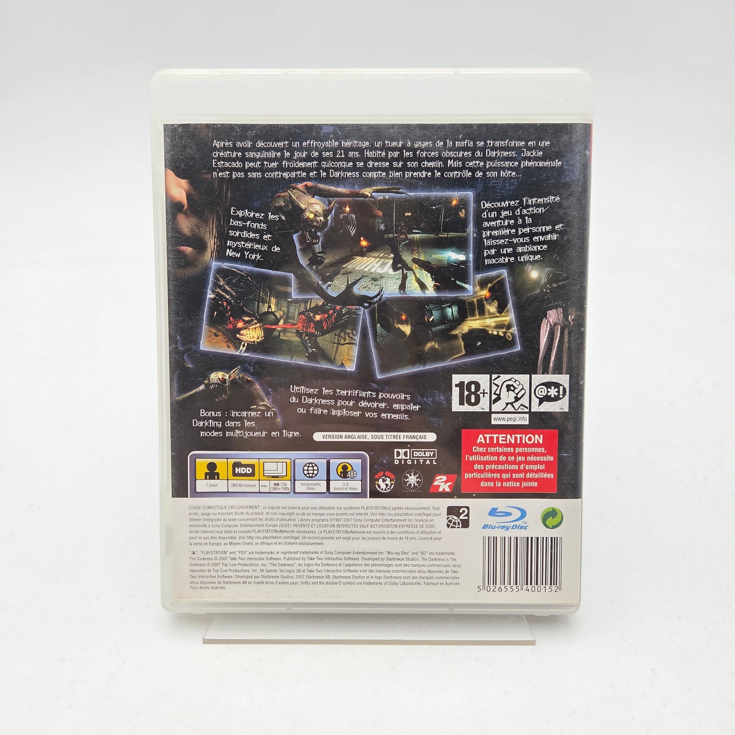 THE DARKNESS - PLAYSTATION 3