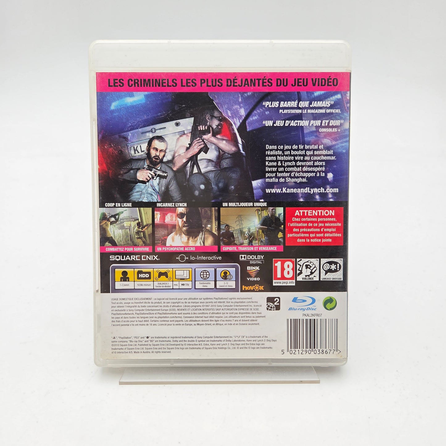 KANE & LYNCH 2 DOGS DAYS - PLAYSTATION 3