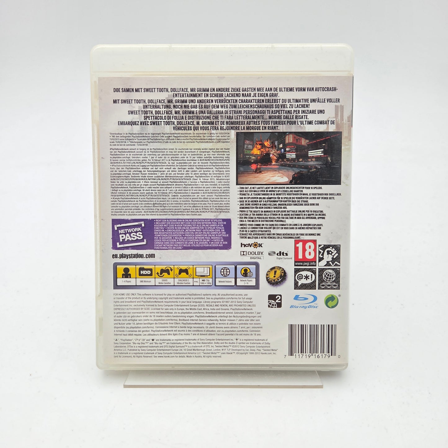 TWISTED METAL - PLAYSTATION 3