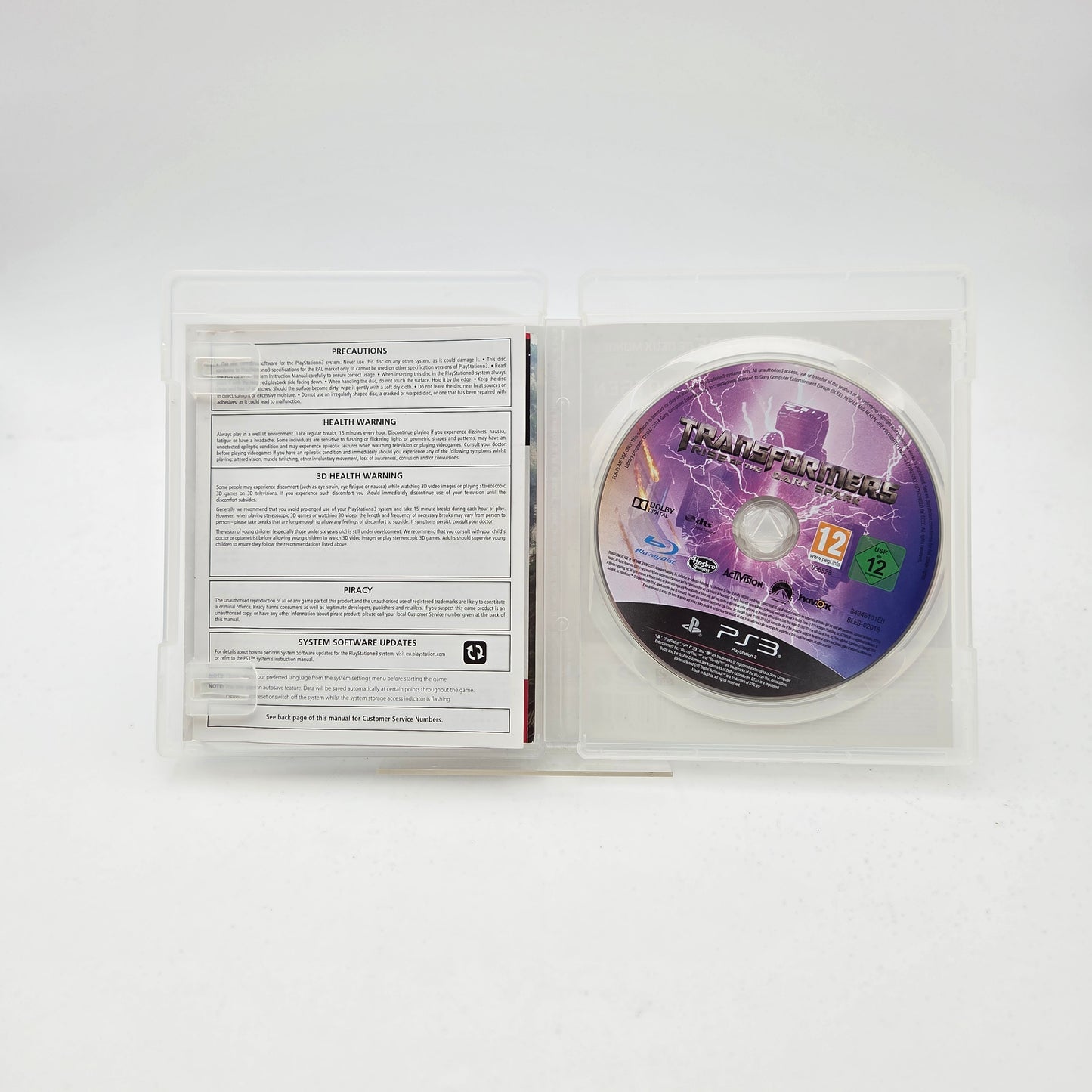 TRANSFORMERS THE DARK SPARK - PLAYSTATION 3