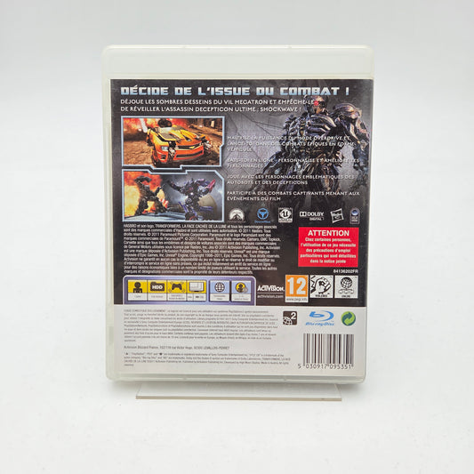 TRANSFORMERS 3 LA FACE CACHEE DE LA LUNE - PLAYSTATION 3