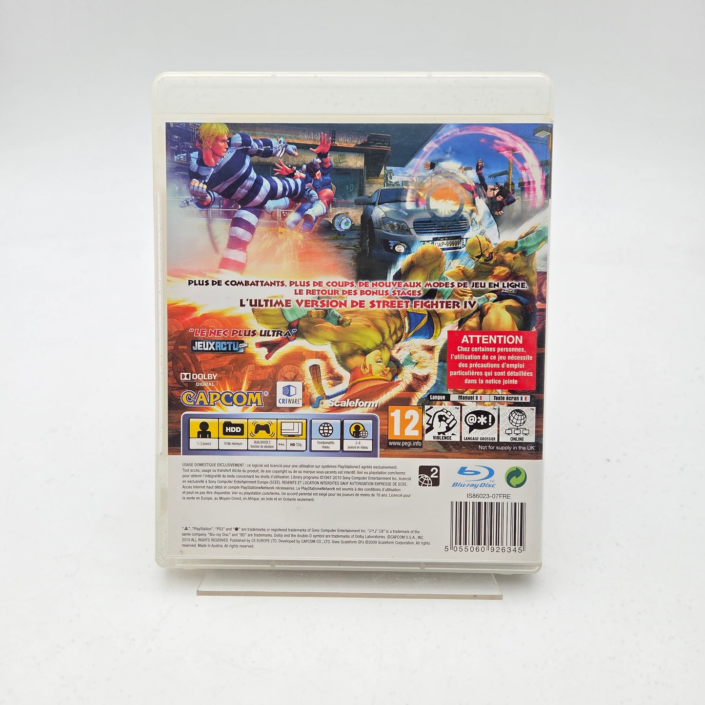 SUPER STREET FIGHTER IV - PLAYSTATION 3