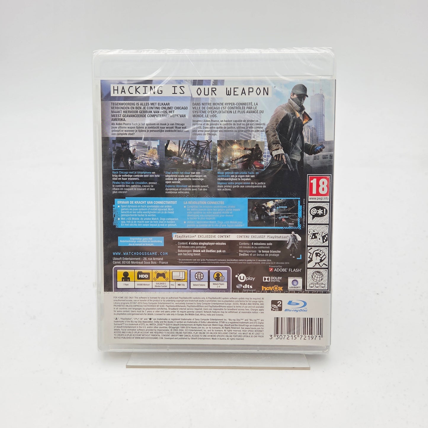 WATCH DOGS (NEUF) - PLAYSTATION 3