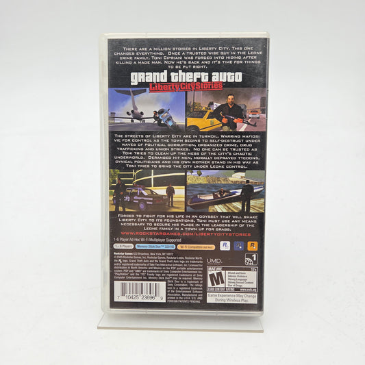 GRAND THEFT AUTO LIBERTY CITY STORIES - PLAYSTATION PORTABLE US