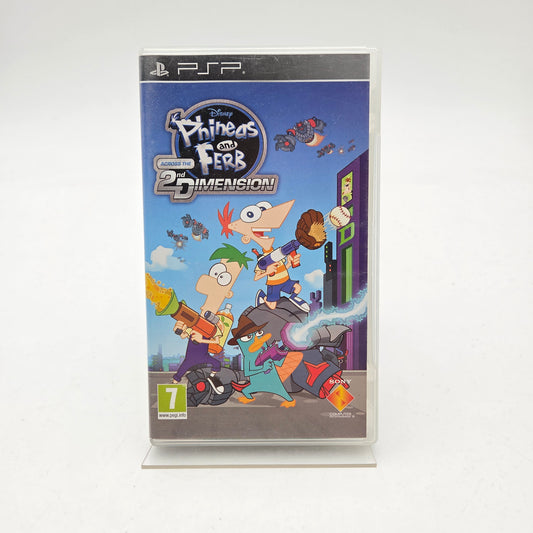 PHINEAS AND FERB ACROSS THE 2ND DIMENSION - PLAYSTATION PORTABLE