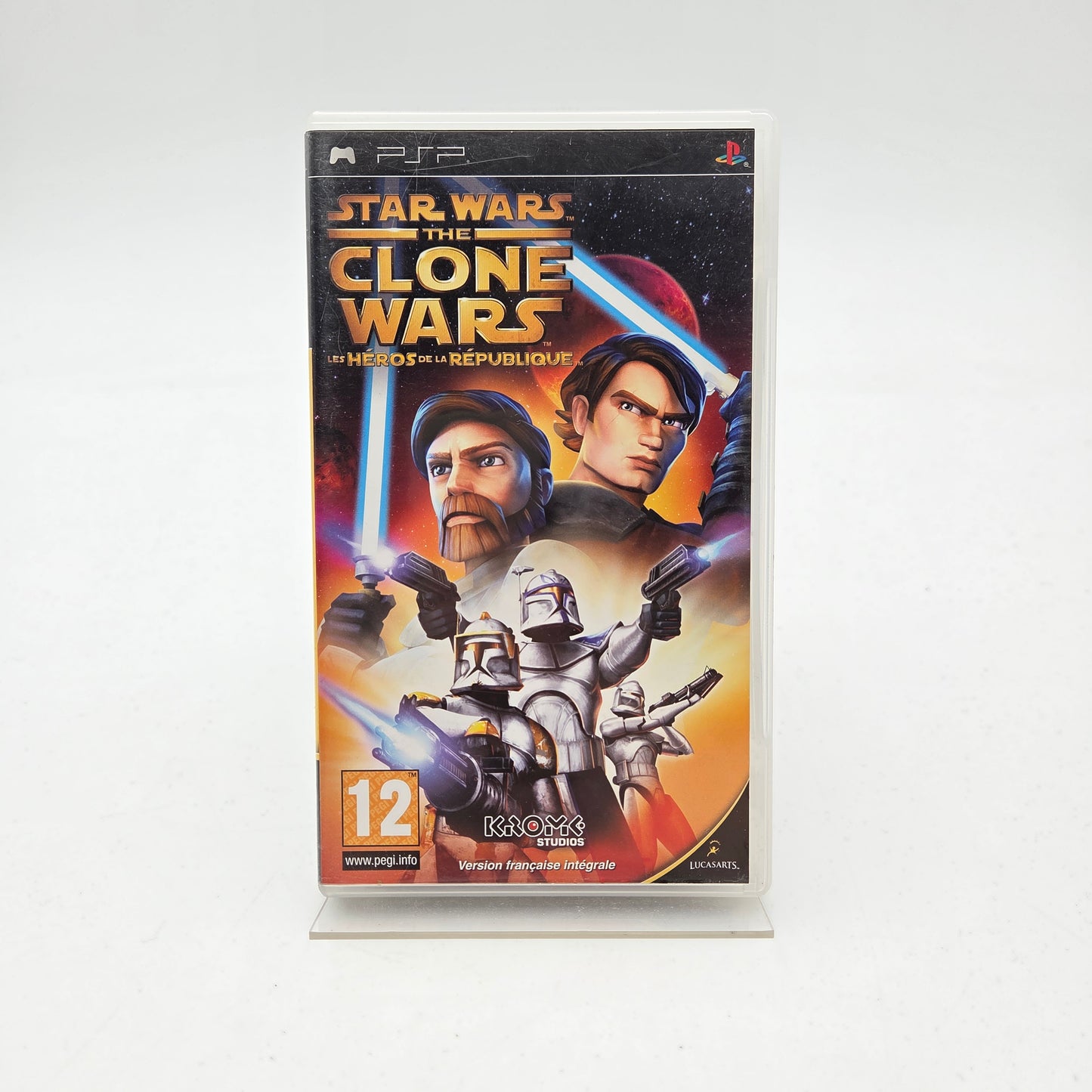 STAR WARS THE CLONE WARS LES HEROS DE LA REPUBLIQUE - PLAYSTATION PORTABLE