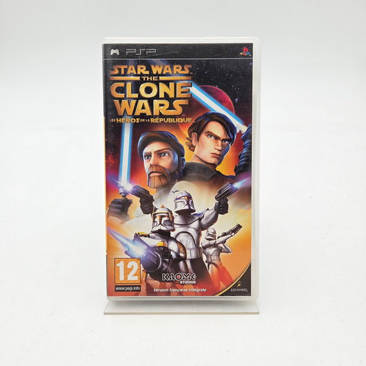 STAR WARS THE CLONE WARS LES HEROS DE LA REPUBLIQUE - PLAYSTATION PORTABLE