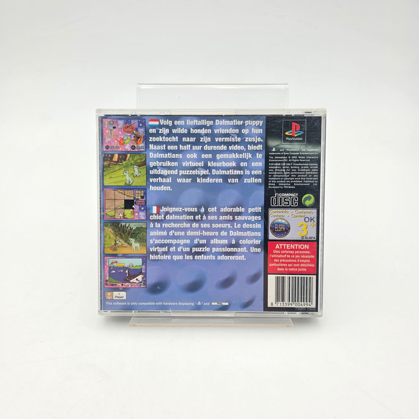 THE DALMATIANS - PLAYSTATION 1